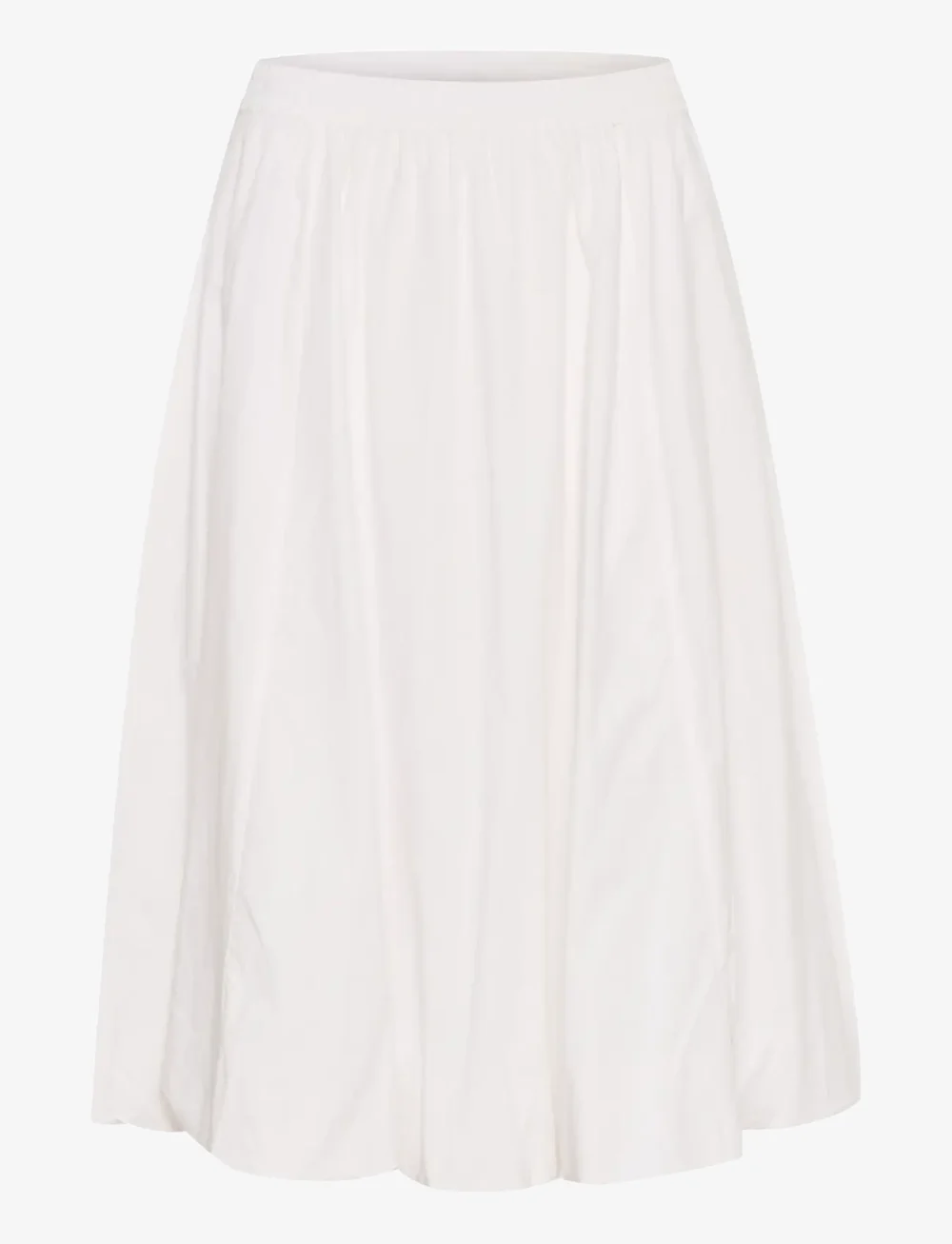 My Essential Wardrobe - SunnaMW Baloon Skirt - midi kjolar - bright white - 1