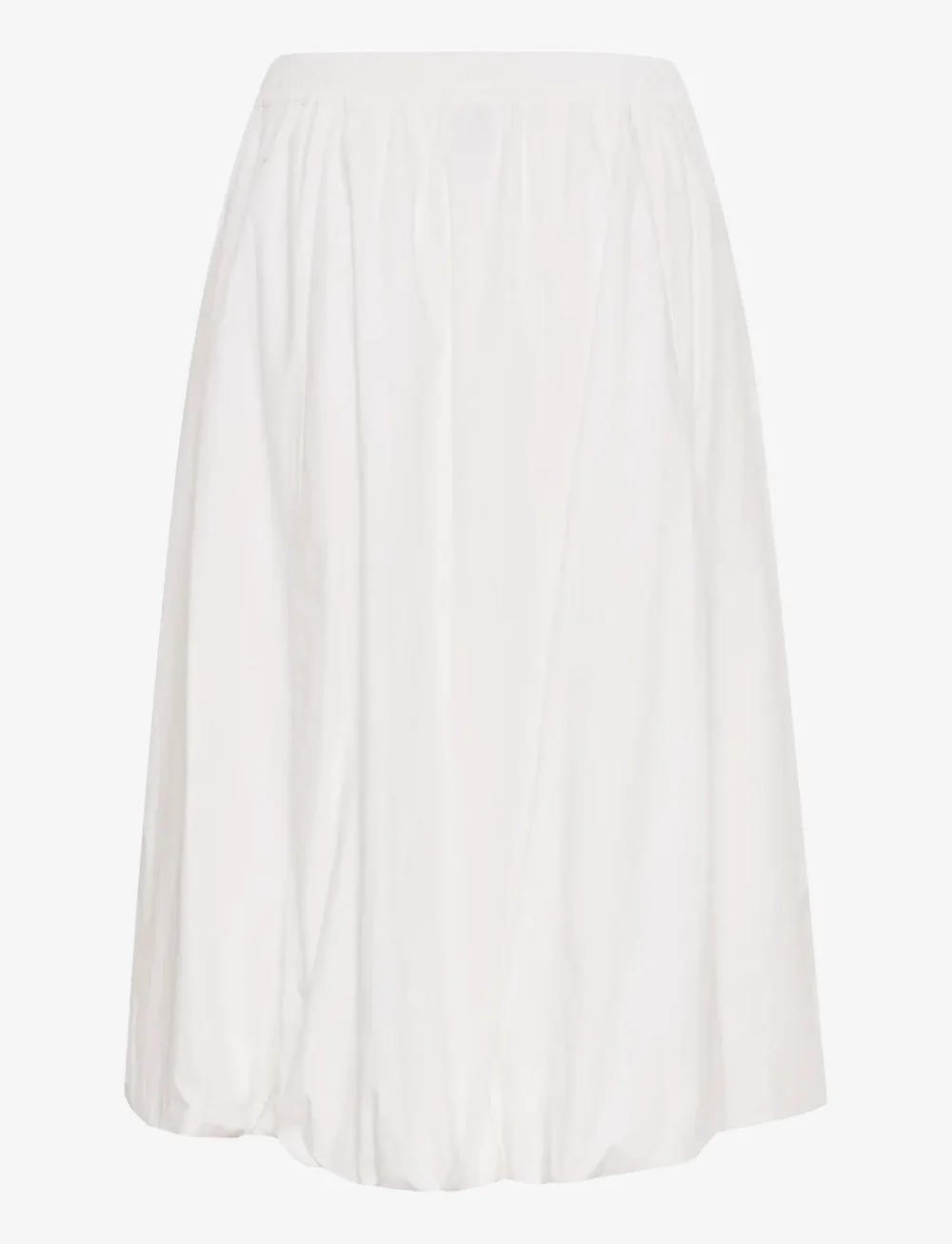 My Essential Wardrobe - SunnaMW Baloon Skirt - midi kjolar - bright white - 2