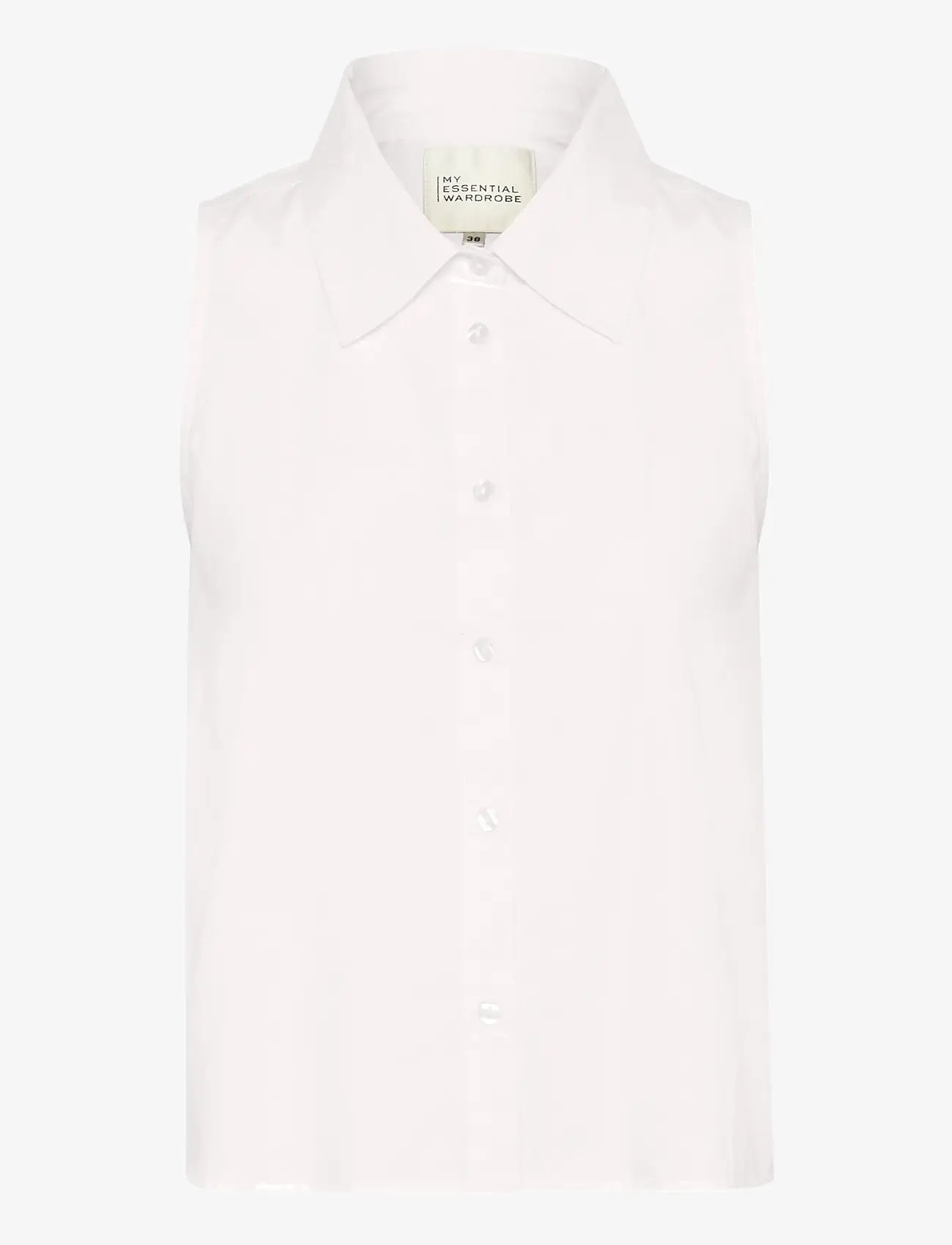 My Essential Wardrobe - SunnaMW Top - varrukateta pluusid - bright white - 0