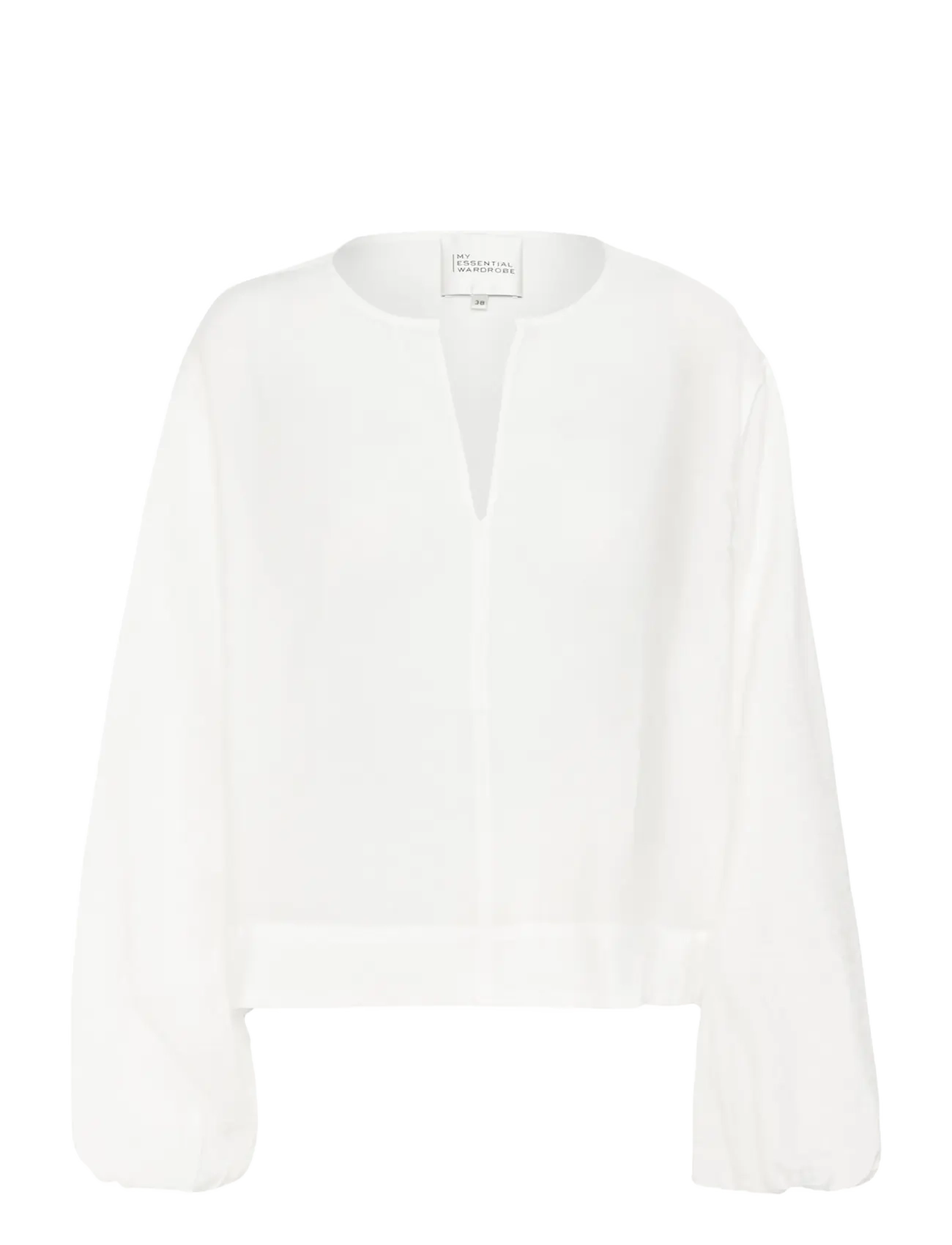 MY ESSENTIAL WARDROBE Lilomw Bluse Weiß - 34 - Damen