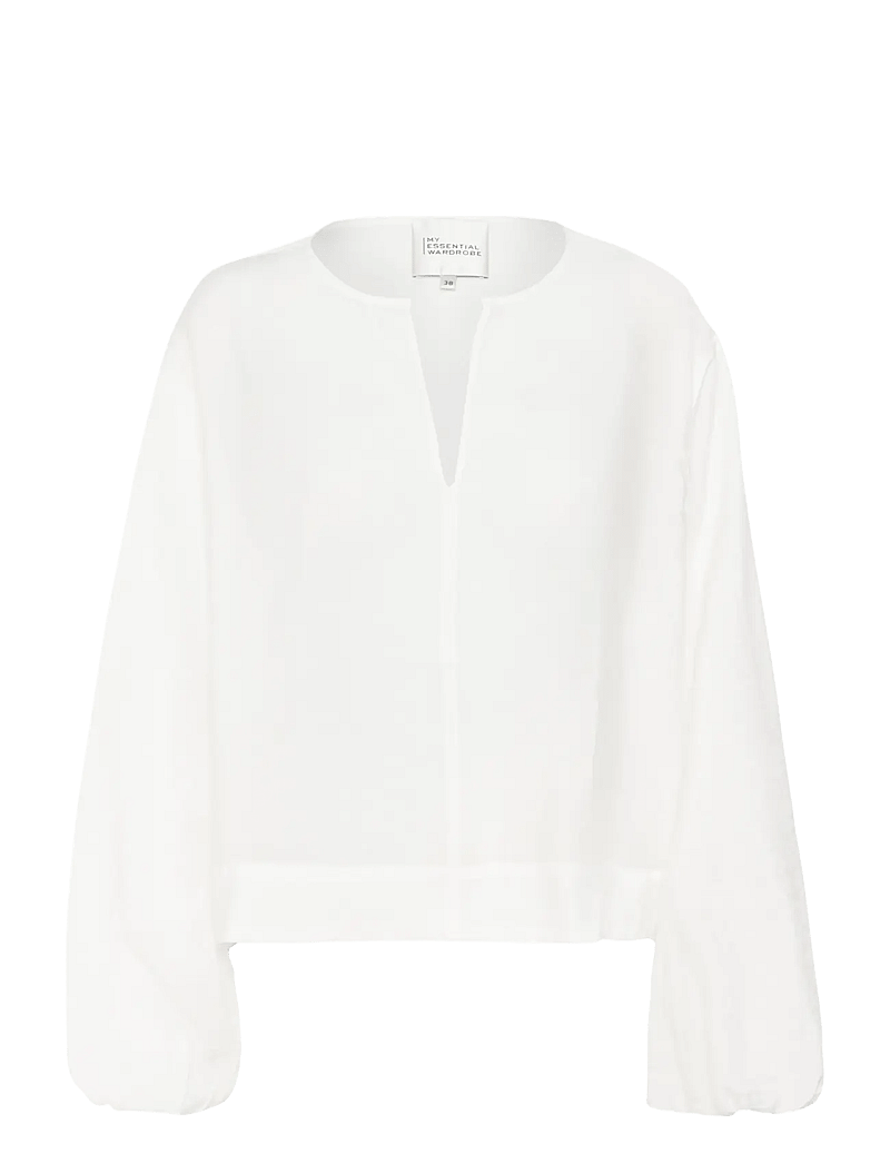 My Essential Wardrobe - LiloMW Blouse - langärmlige blusen - snow white - 1