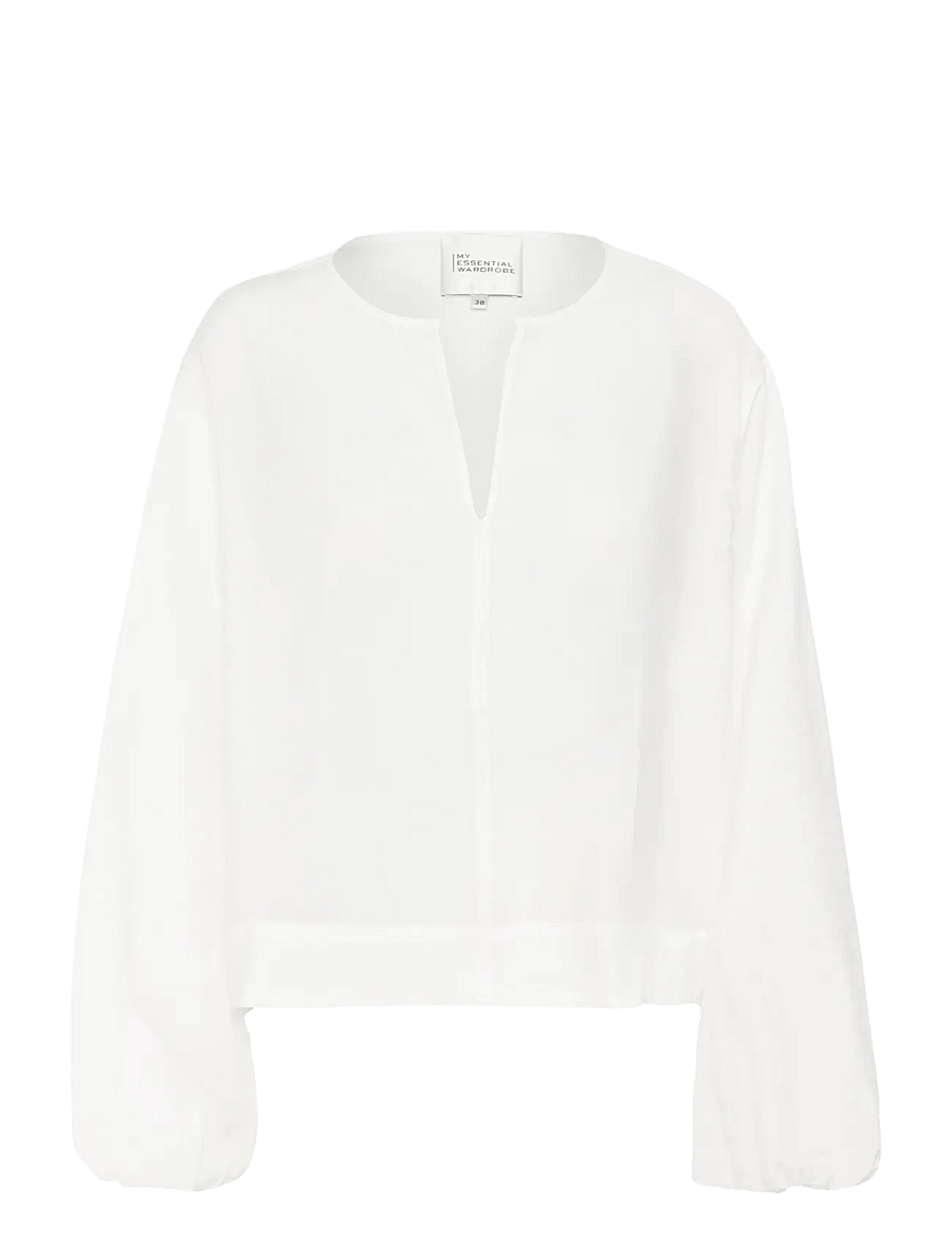My Essential Wardrobe - LiloMW Blouse - blouses à manches longues - snow white - 1