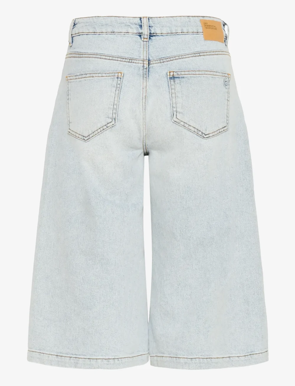 My Essential Wardrobe - DangoMW 139 High X-Wide Shorts - jorts - light blue retro wash - 2