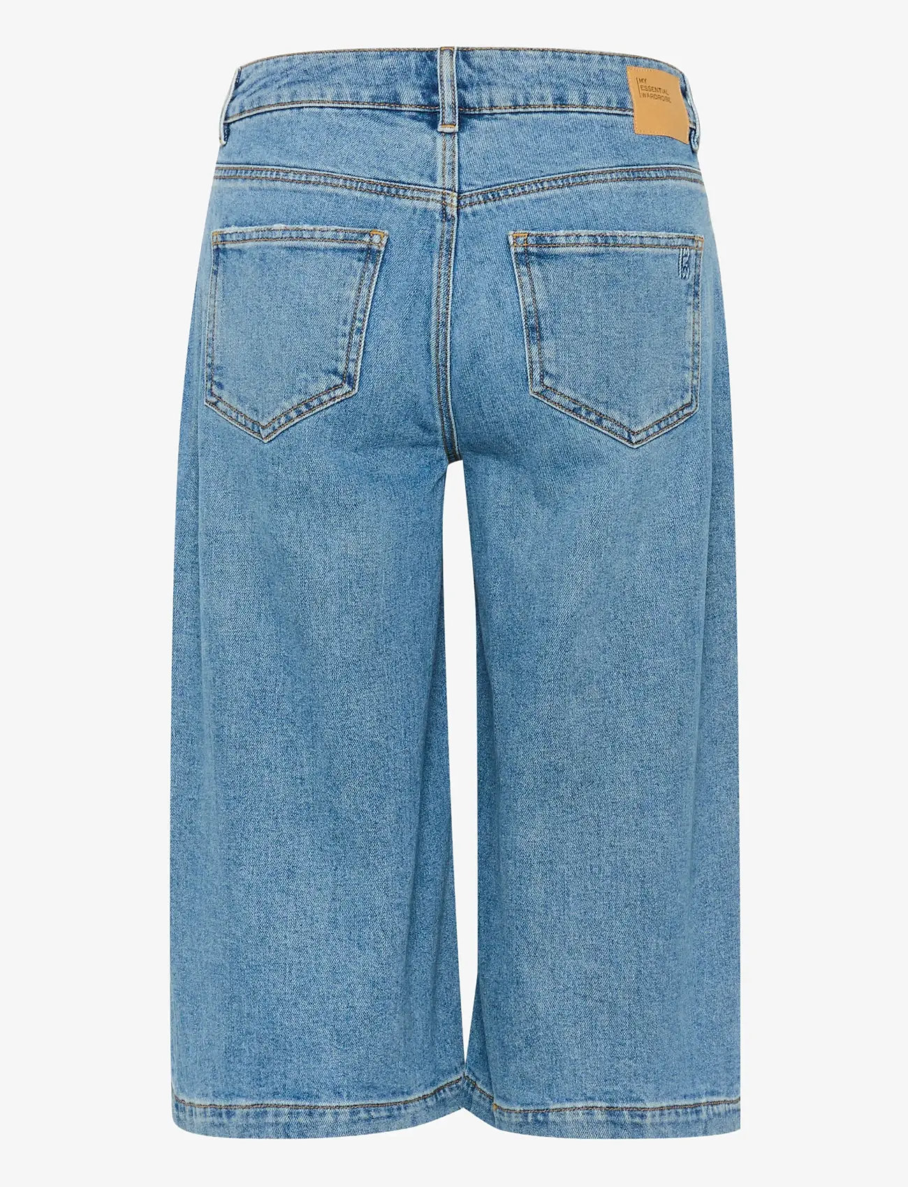 My Essential Wardrobe - DangoMW 139 High X-Wide Shorts - jorts - medium blue wash - 2