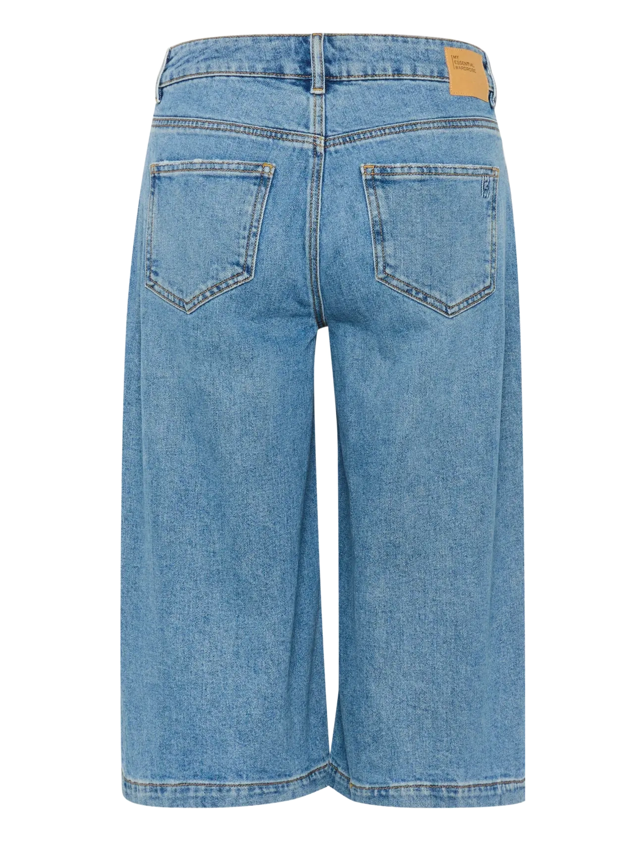 My Essential Wardrobe - DangoMW 139 High X-Wide Shorts - medium blue wash - 2