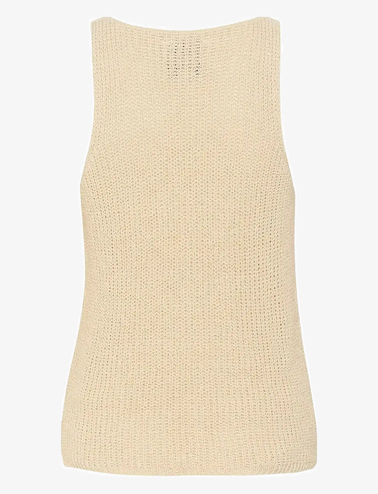 My Essential Wardrobe - DivaMW Knit Top - stickade tröjor - almond milk - 2