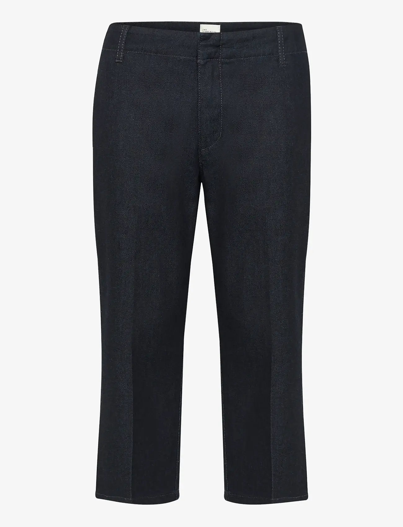 My Essential Wardrobe - TennaMW 172 High Capri - capri byxor - dark blue un-wash - 1