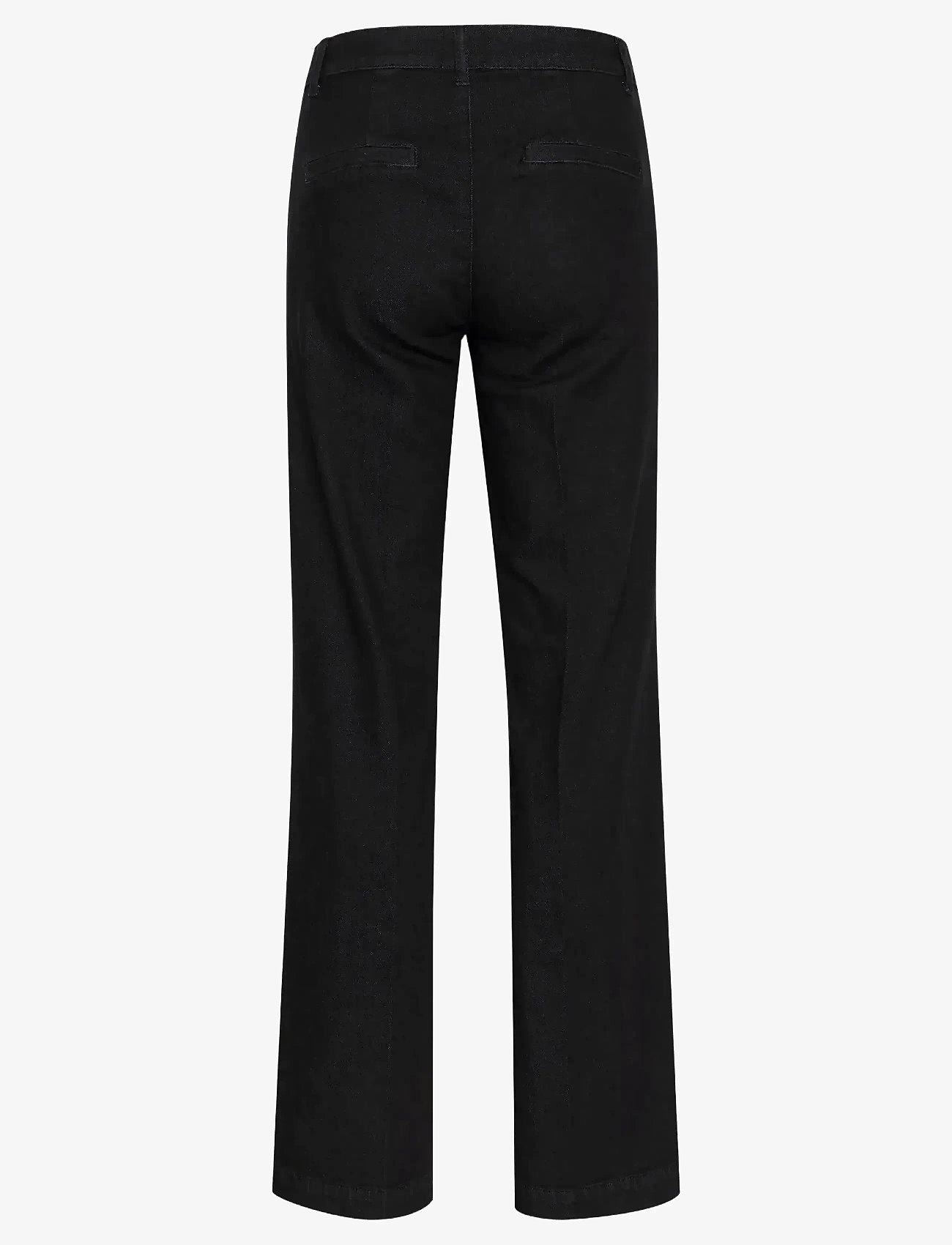 My Essential Wardrobe - 30 THE LARA 115 PANT - straight jeans - black wash - 2
