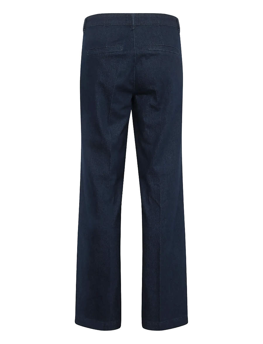 My Essential Wardrobe - JEANS WIDE 30 THE LARA 115 - straight jeans - dark blue un-wash - 2