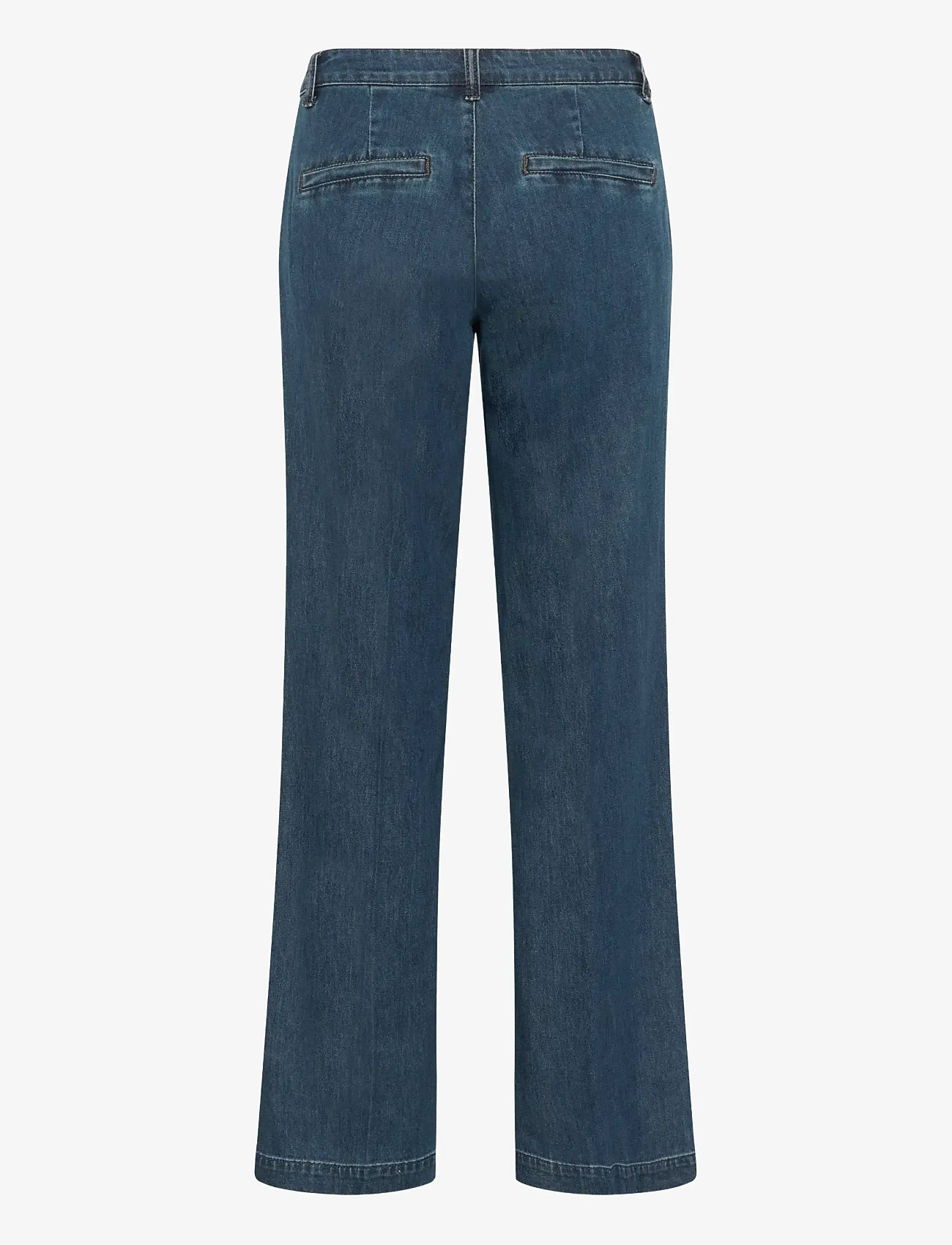 My Essential Wardrobe - 30 THE LARA 115 PANT - straight jeans - dark blue wash - 2