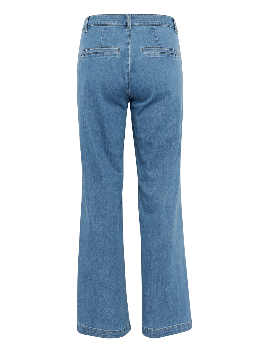 My Essential Wardrobe - JEANS WIDE 30 THE LARA 115 - straight jeans - medium blue wash - 2