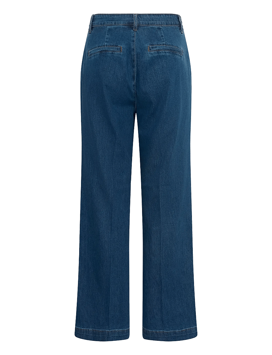 My Essential Wardrobe - JEANS WIDE 30 THE LARA 115 - straight jeans - medium clear blue wash - 1