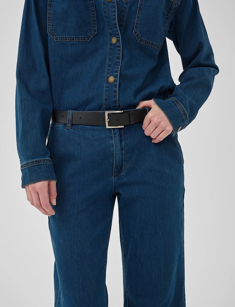 My Essential Wardrobe - JEANS WIDE 30 THE LARA 115 - straight jeans - medium clear blue wash - 5