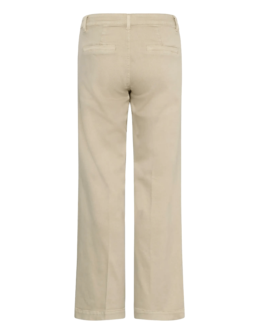 My Essential Wardrobe - Pant Wide MWLara 149 - sirged püksid - oatmeal - 2