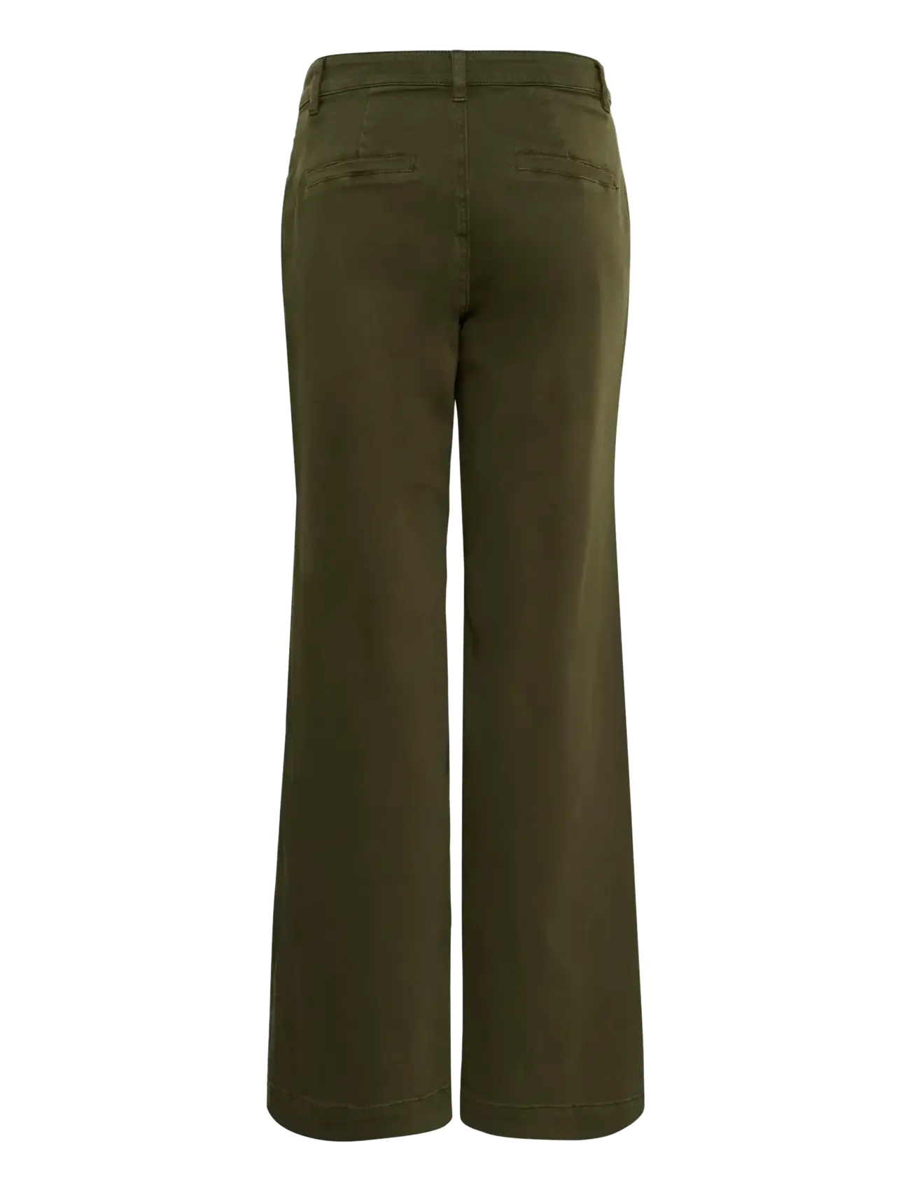 My Essential Wardrobe - Pant Wide MWLara 149 - raka byxor - olive night - 1