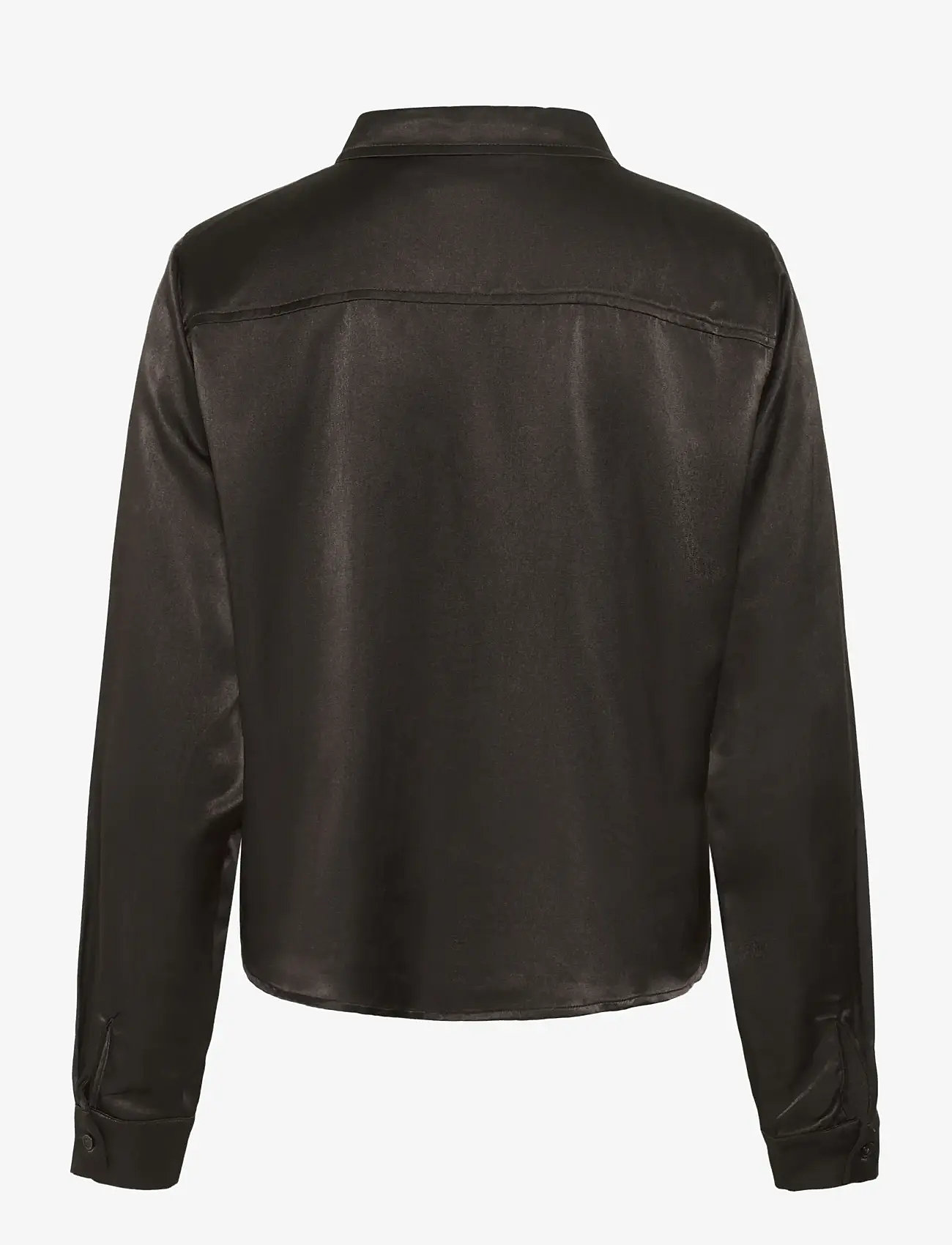 My Essential Wardrobe - EstelleMW Short Shirt - langærmede skjorter - espresso - 2
