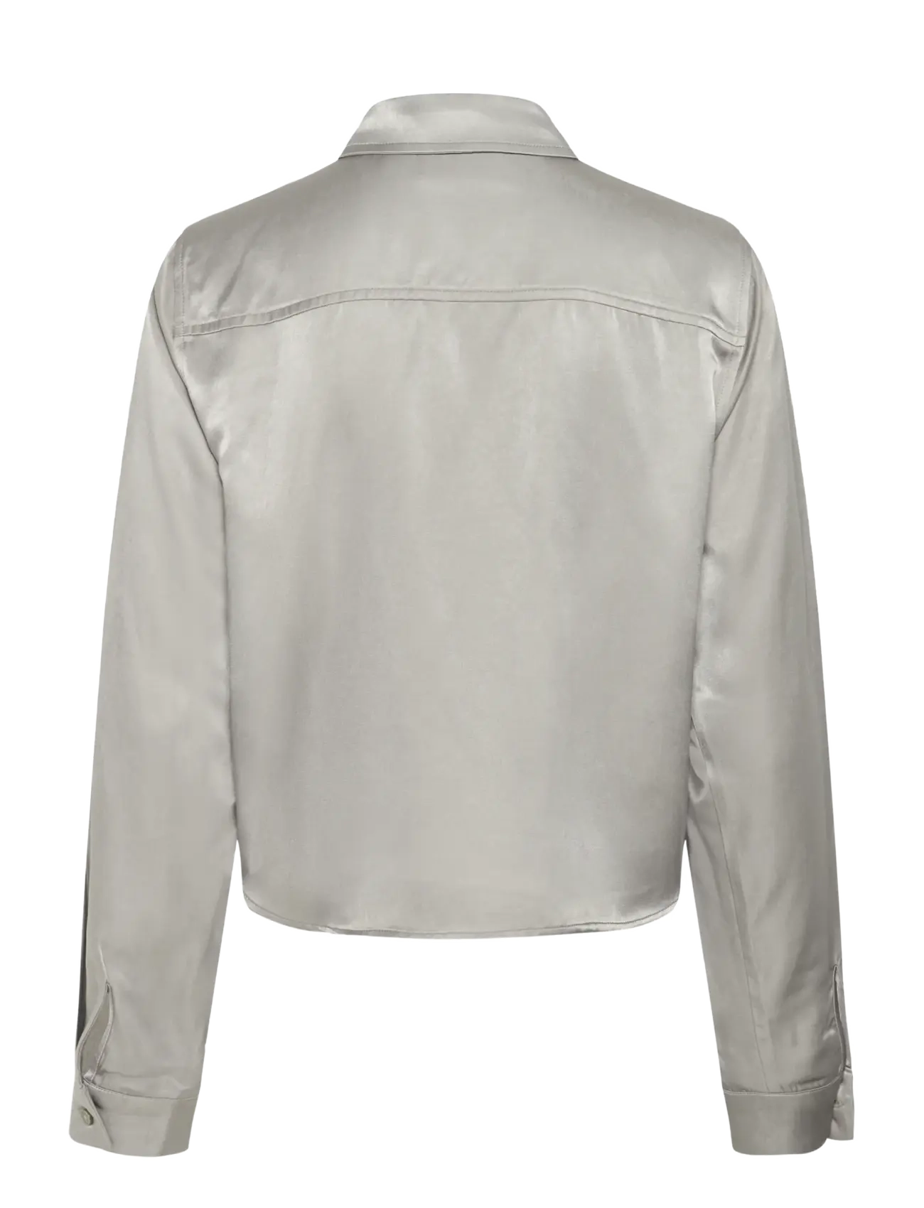 My Essential Wardrobe - EstelleMW Short Shirt - long-sleeved shirts - moon mist - 2