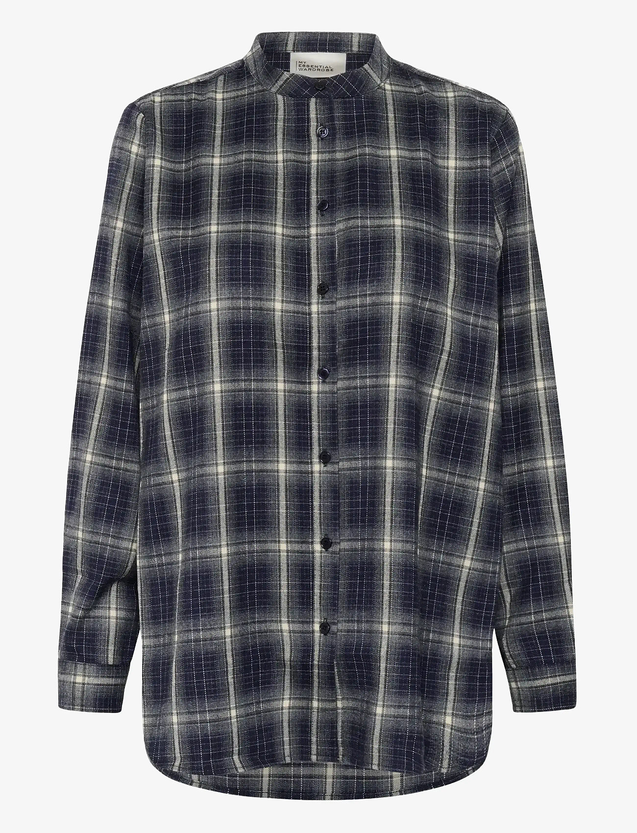 My Essential Wardrobe - MarlyMW Shirt - långärmade skjortor - after midnight check - 1