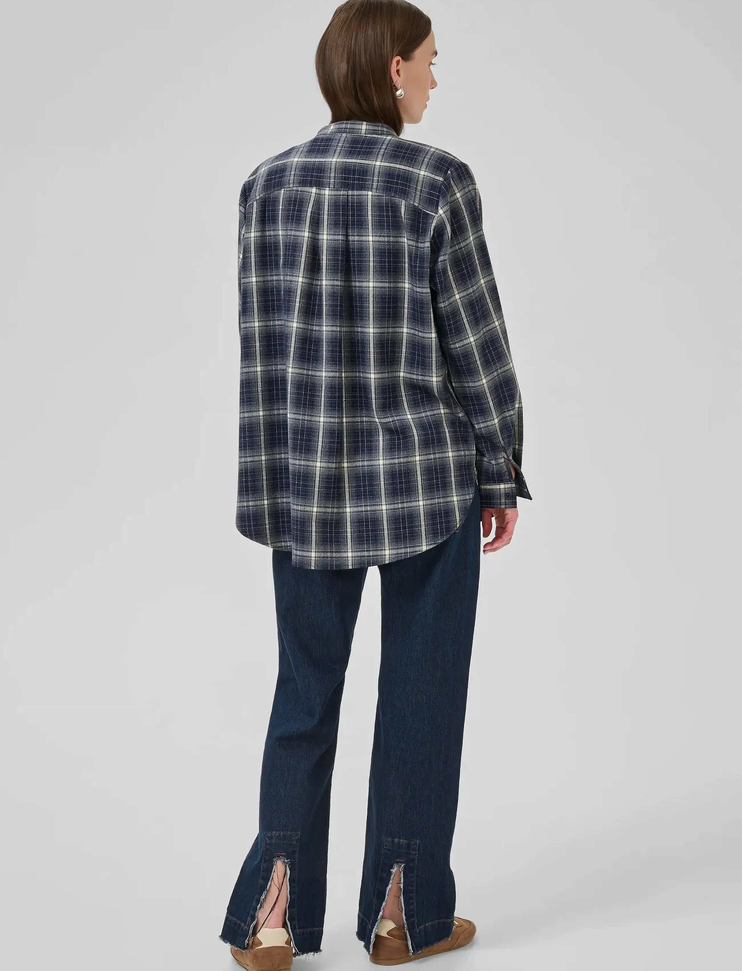 My Essential Wardrobe - MarlyMW Shirt - långärmade skjortor - after midnight check - 4