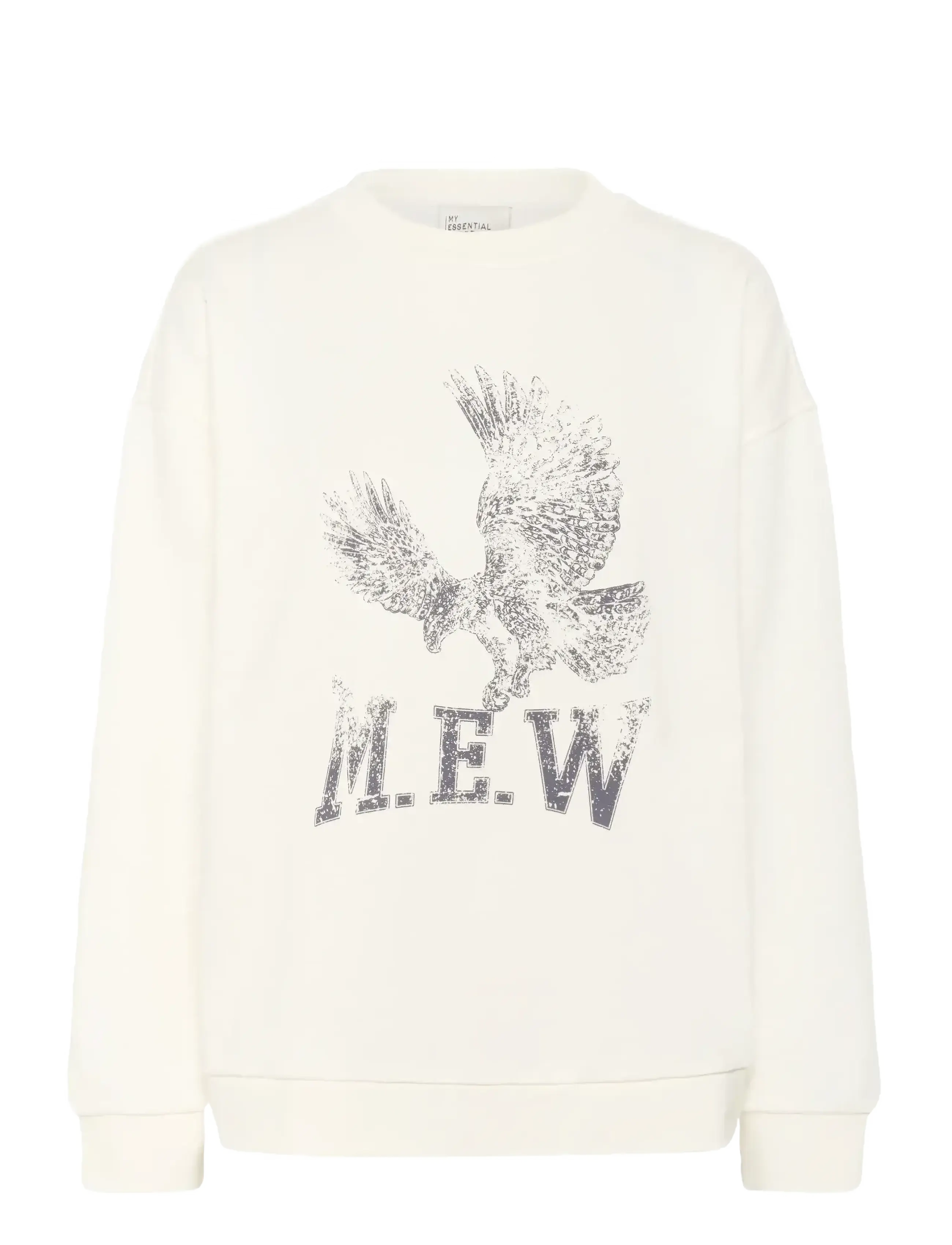 MY ESSENTIAL WARDROBE Diegomw Eagle Sweat Weiß - S - Damen