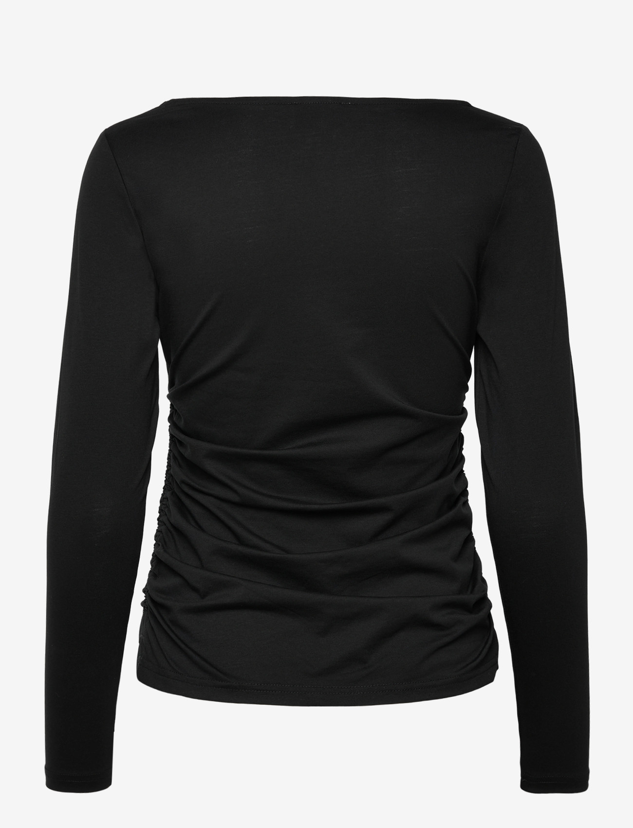 My Essential Wardrobe - LeaMW Blouse - langärmlige tops - black - 1