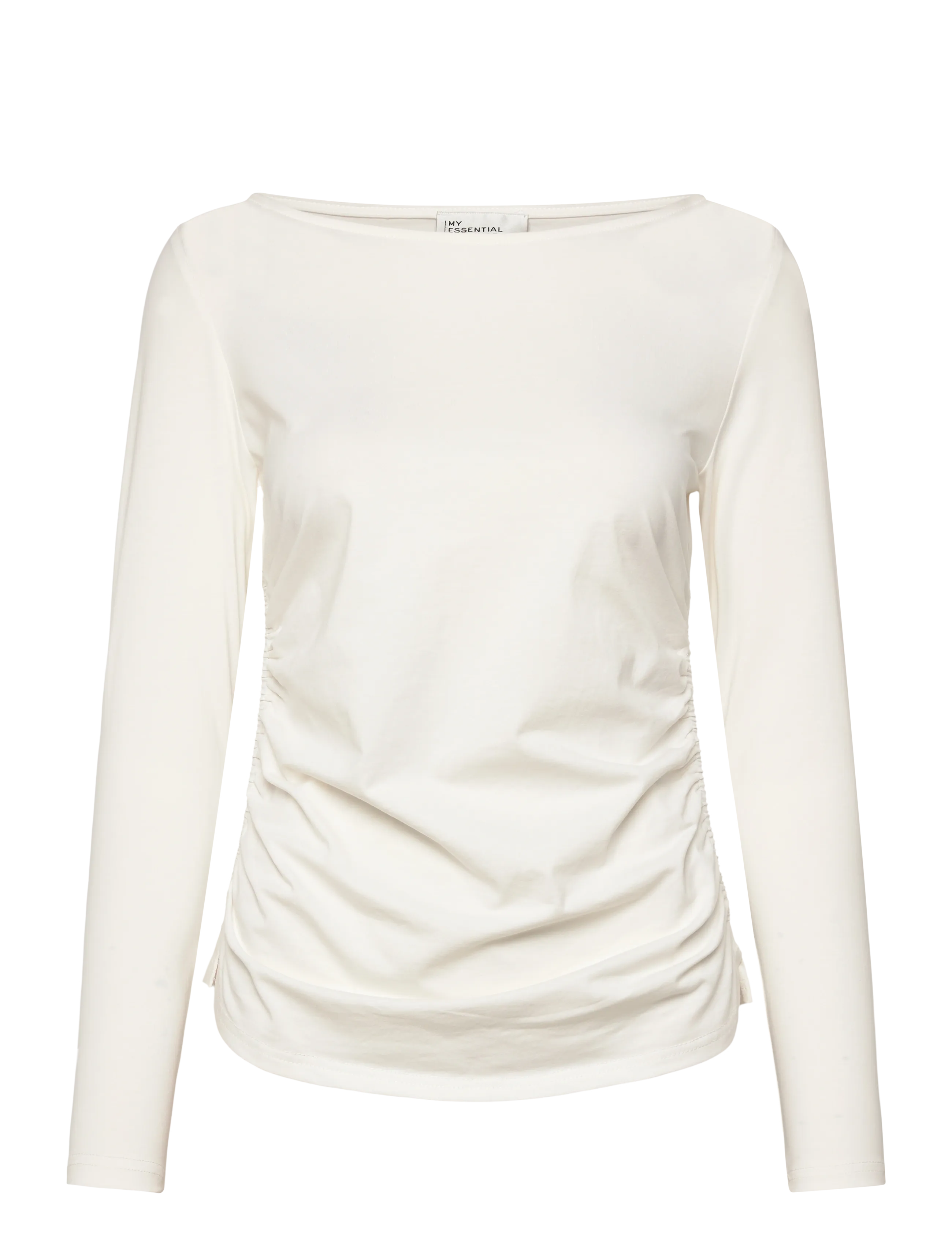 My Essential Wardrobe Leamw Blouse, Kvinder, Rynket Bluse, Hvid, Str: XL
