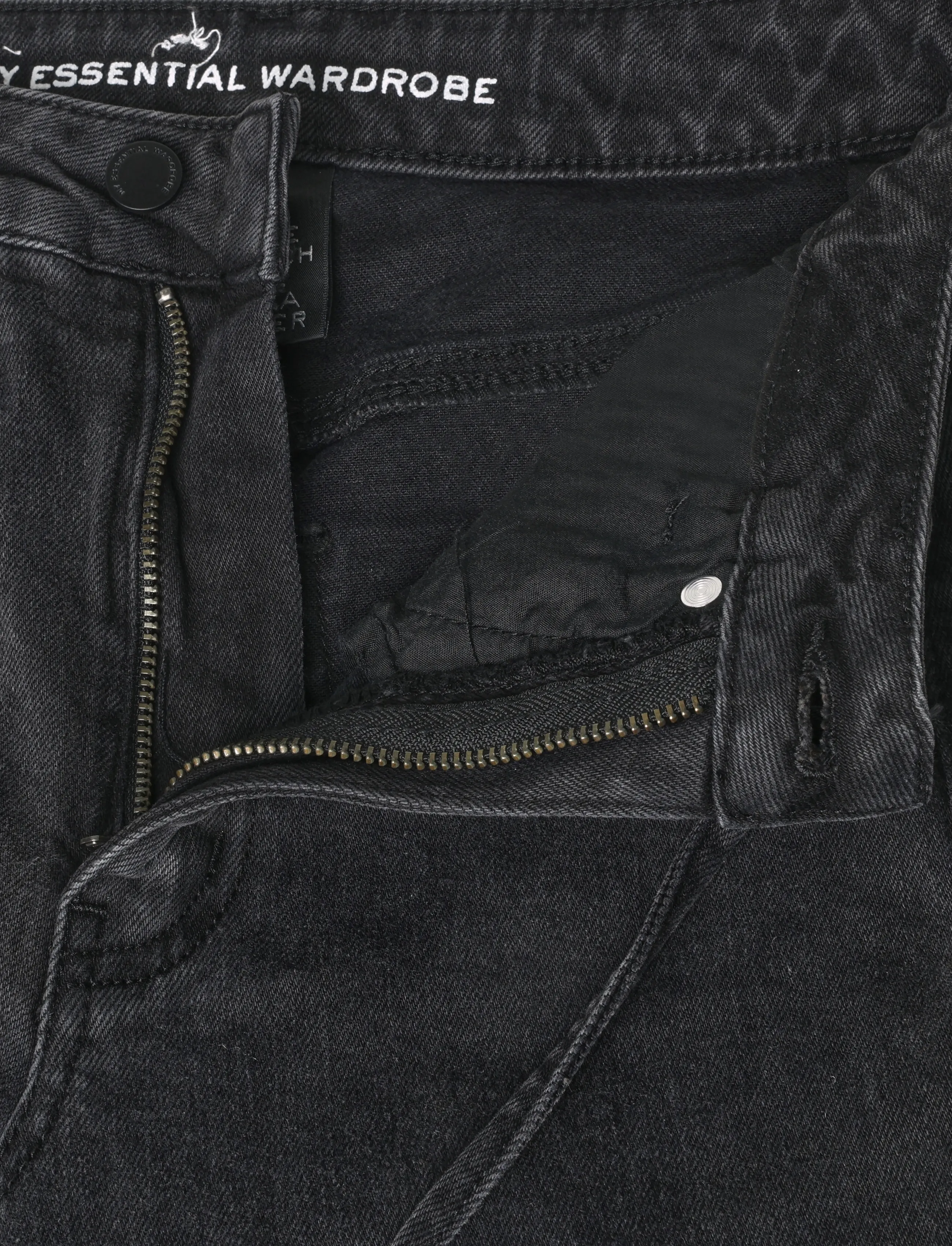 My Essential Wardrobe - Jeans Wide MWKaro 144 - hosen mit weitem bein - dark grey wash - 3