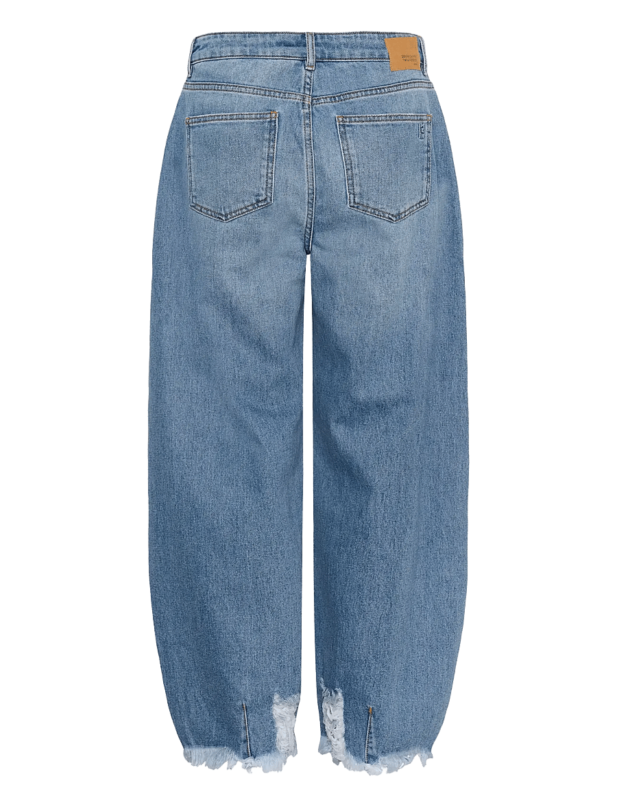 My Essential Wardrobe - LucyMW 139 Loose Balloon - barrel jeans - medium blue wash - 2