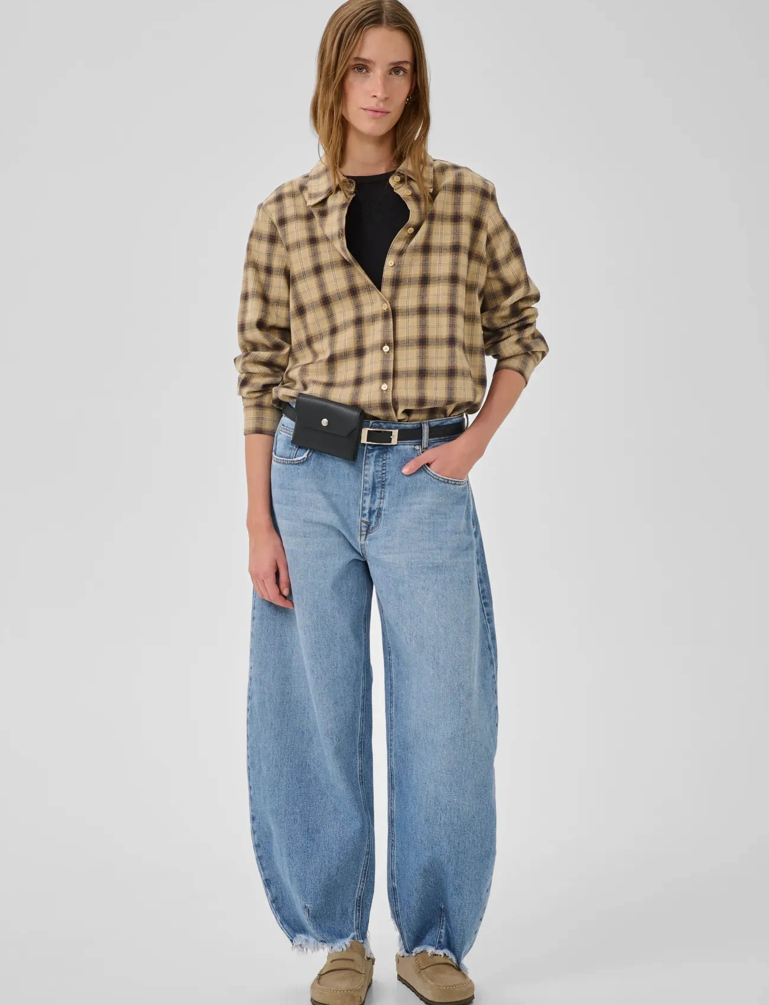 My Essential Wardrobe - LucyMW 139 Loose Balloon - jeans barrel - medium blue wash - 3