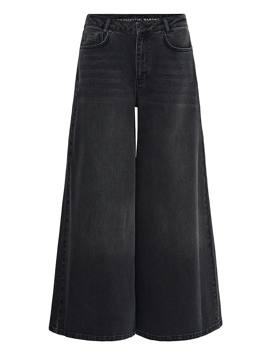 My Essential Wardrobe - Jeans Wide MWDicte 139 - brede jeans - black retro wash - 0