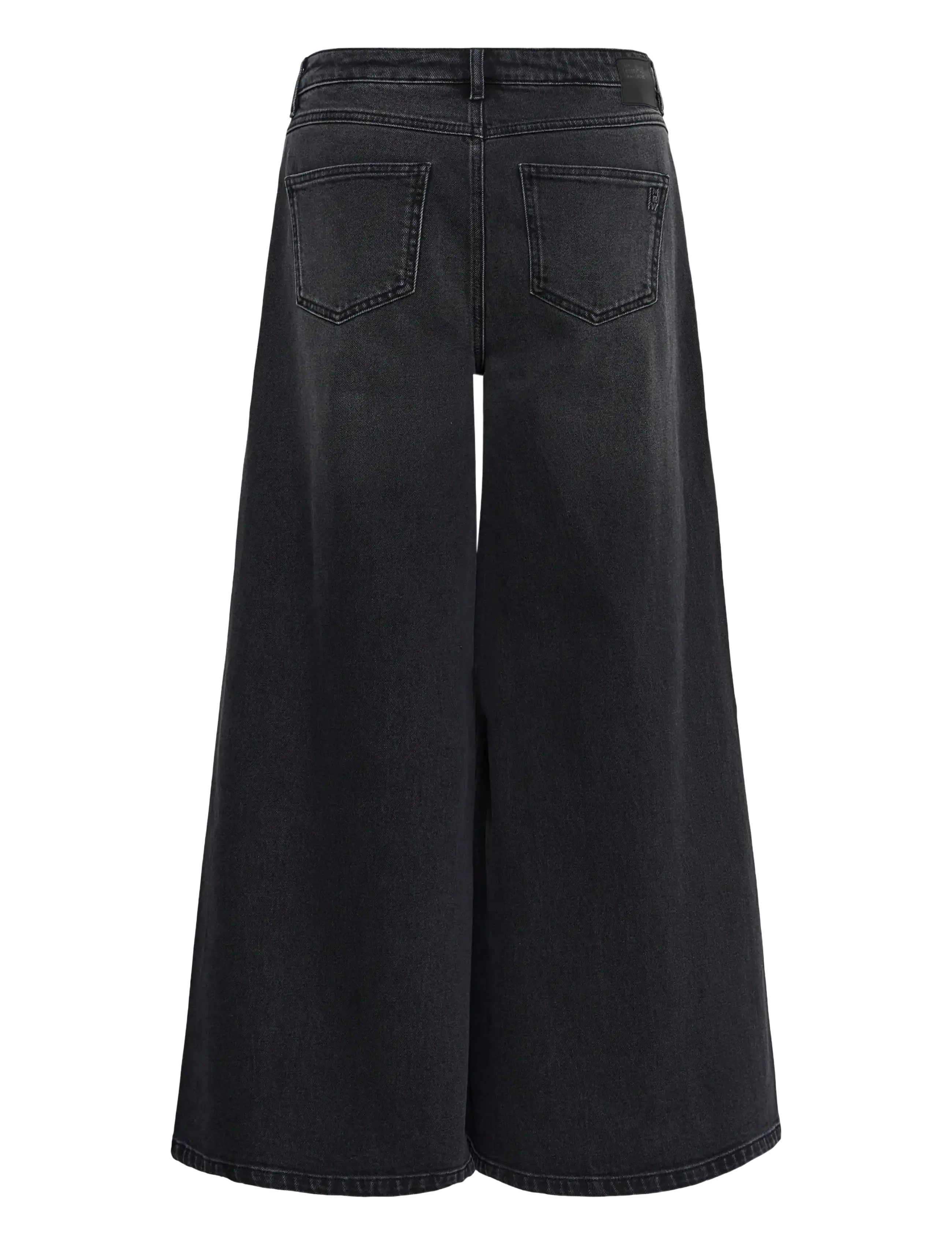 My Essential Wardrobe - Jeans Wide MWDicte 139 - hosen mit weitem bein - black retro wash - 1