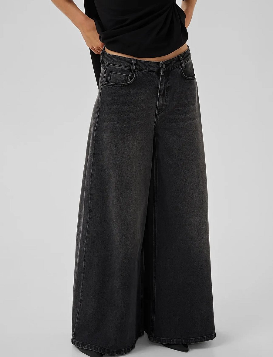 My Essential Wardrobe - Jeans Wide MWDicte 139 - brede jeans - black retro wash - 2