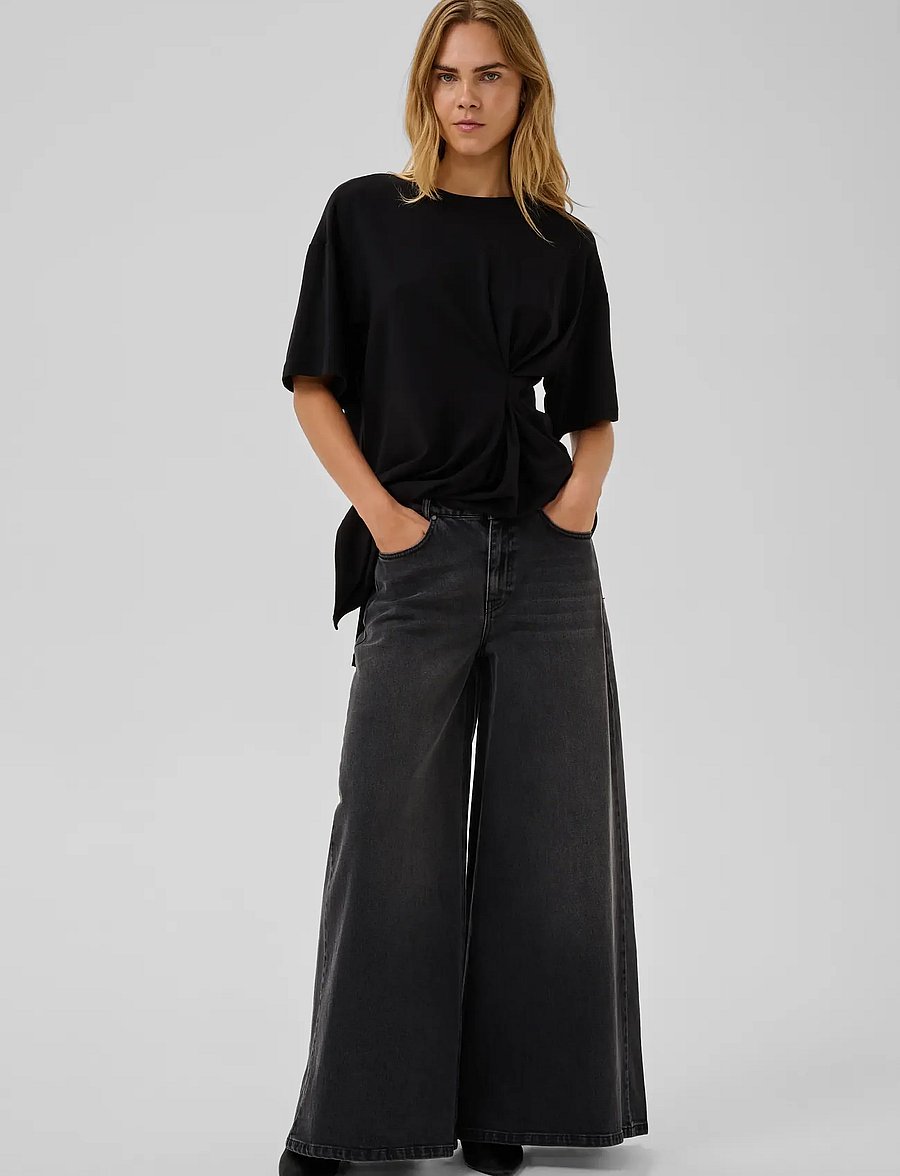 My Essential Wardrobe - Jeans Wide MWDicte 139 - brede jeans - black retro wash - 3