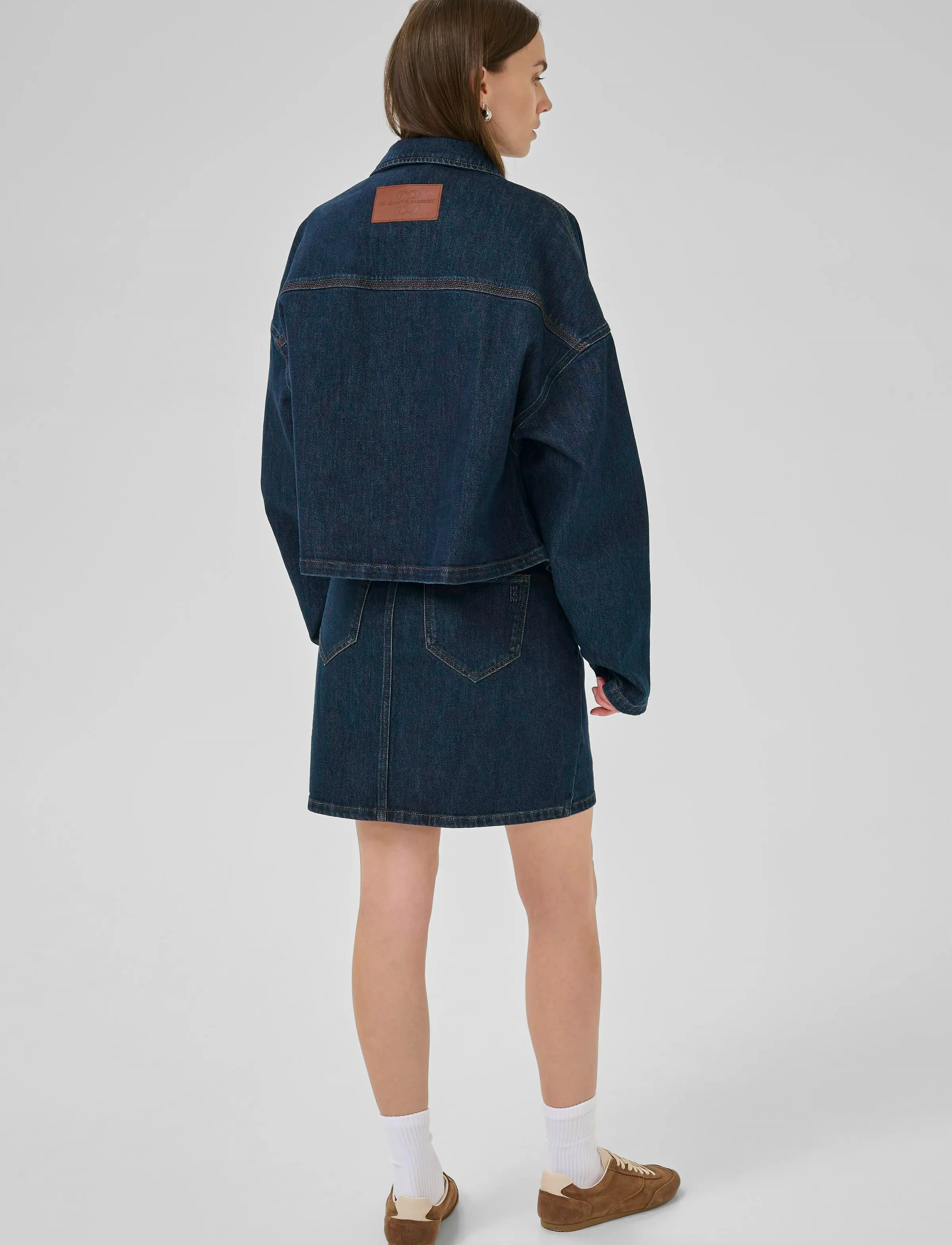My Essential Wardrobe Mwcady 139 Mid Skirt jeanskjolar dam – bild 5