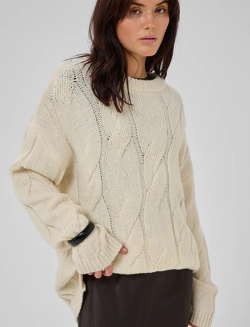 My Essential Wardrobe - WillMW Knit Pullover - pullover - snow white - 5