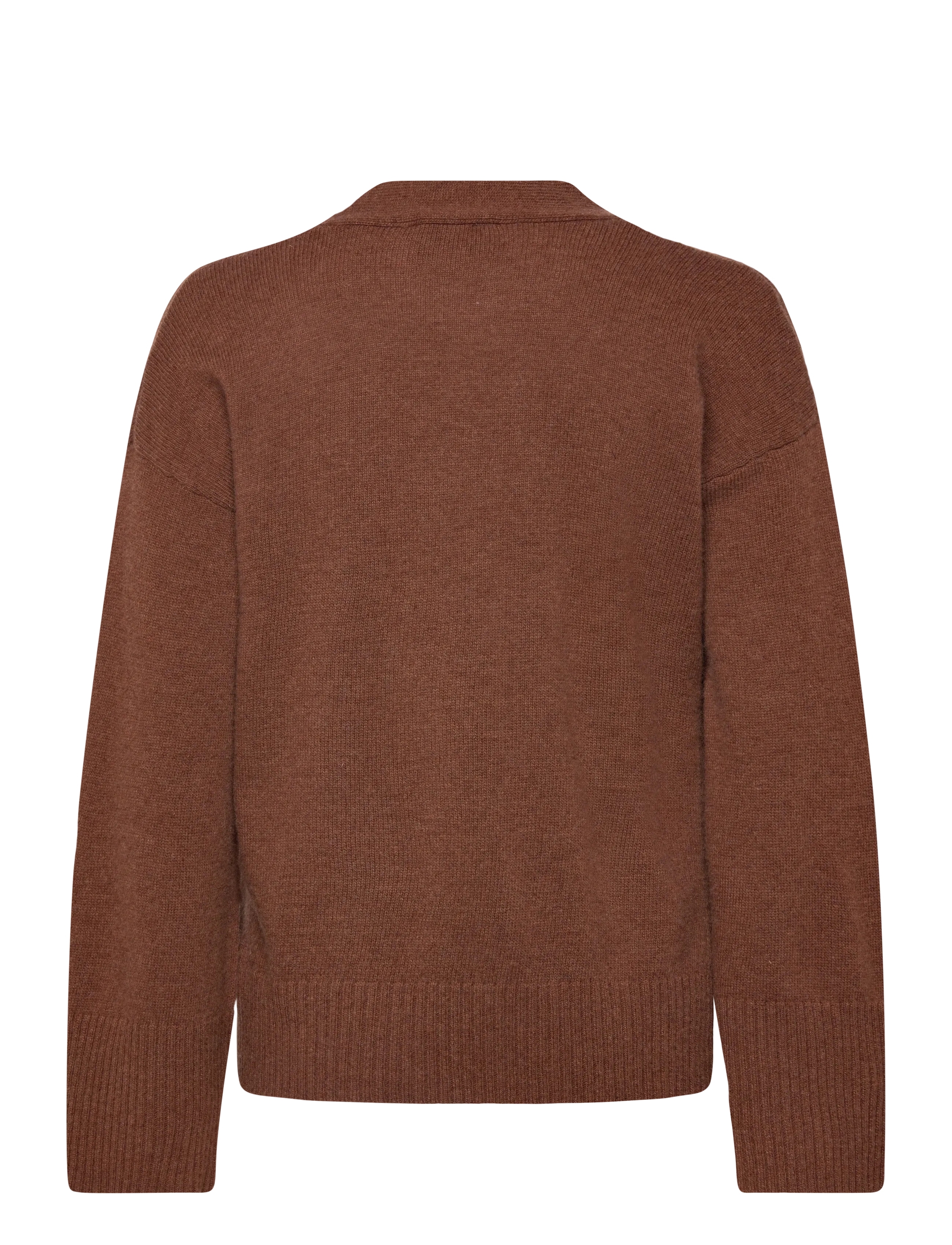 My Essential Wardrobe - HuxiMW V-Neck Pullover - pullover - tobacco brown - 1