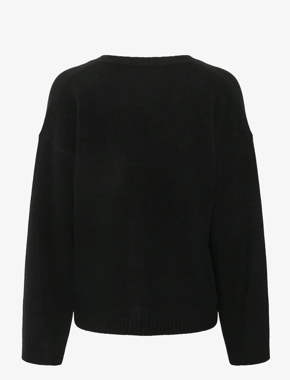 My Essential Wardrobe - HuxiMW Knit Cardigan - koftor - black - 2