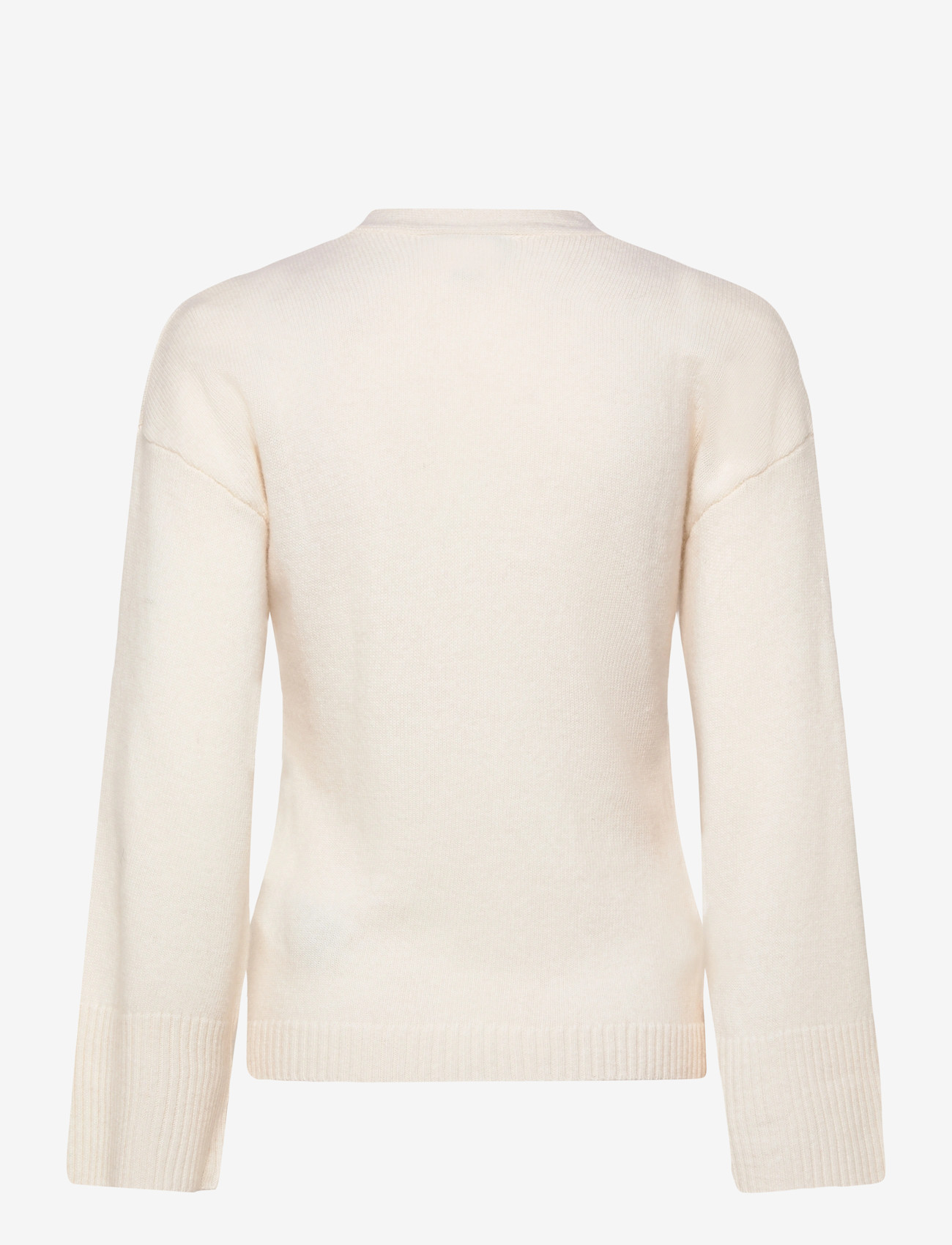 My Essential Wardrobe - HuxiMW Knit Cardigan - cashmere - snow white - 1