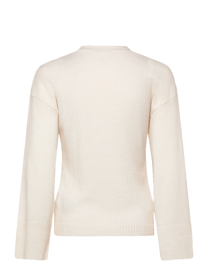 My Essential Wardrobe - HuxiMW Knit Cardigan - kašmiir - snow white - 1