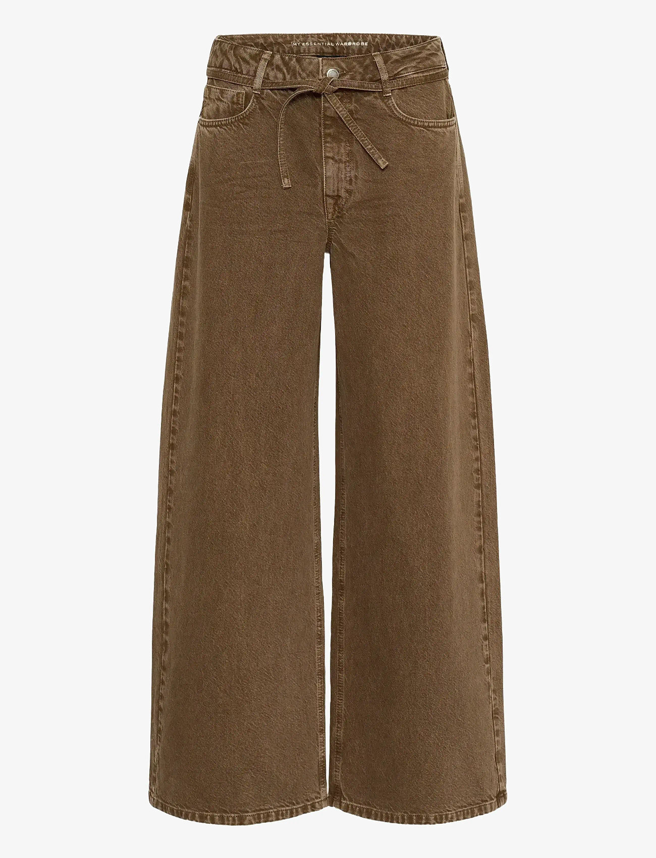 My Essential Wardrobe - MWKaro 175 Mid X-Wide - wide leg jeans - tobacco brown washed - 1