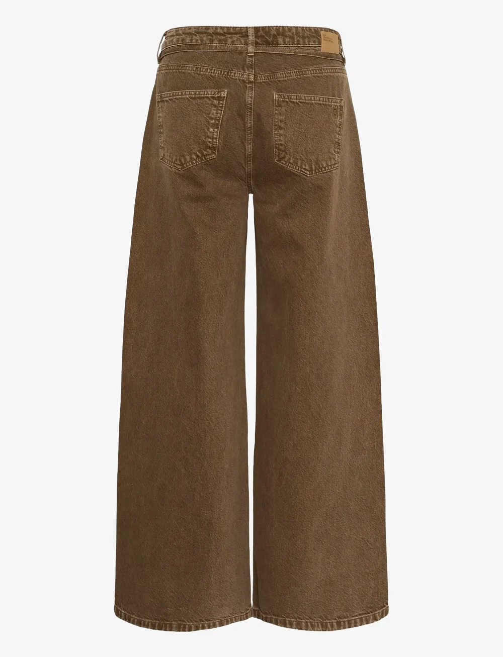 My Essential Wardrobe - MWKaro 175 Mid X-Wide - hosen mit weitem bein - tobacco brown washed - 2