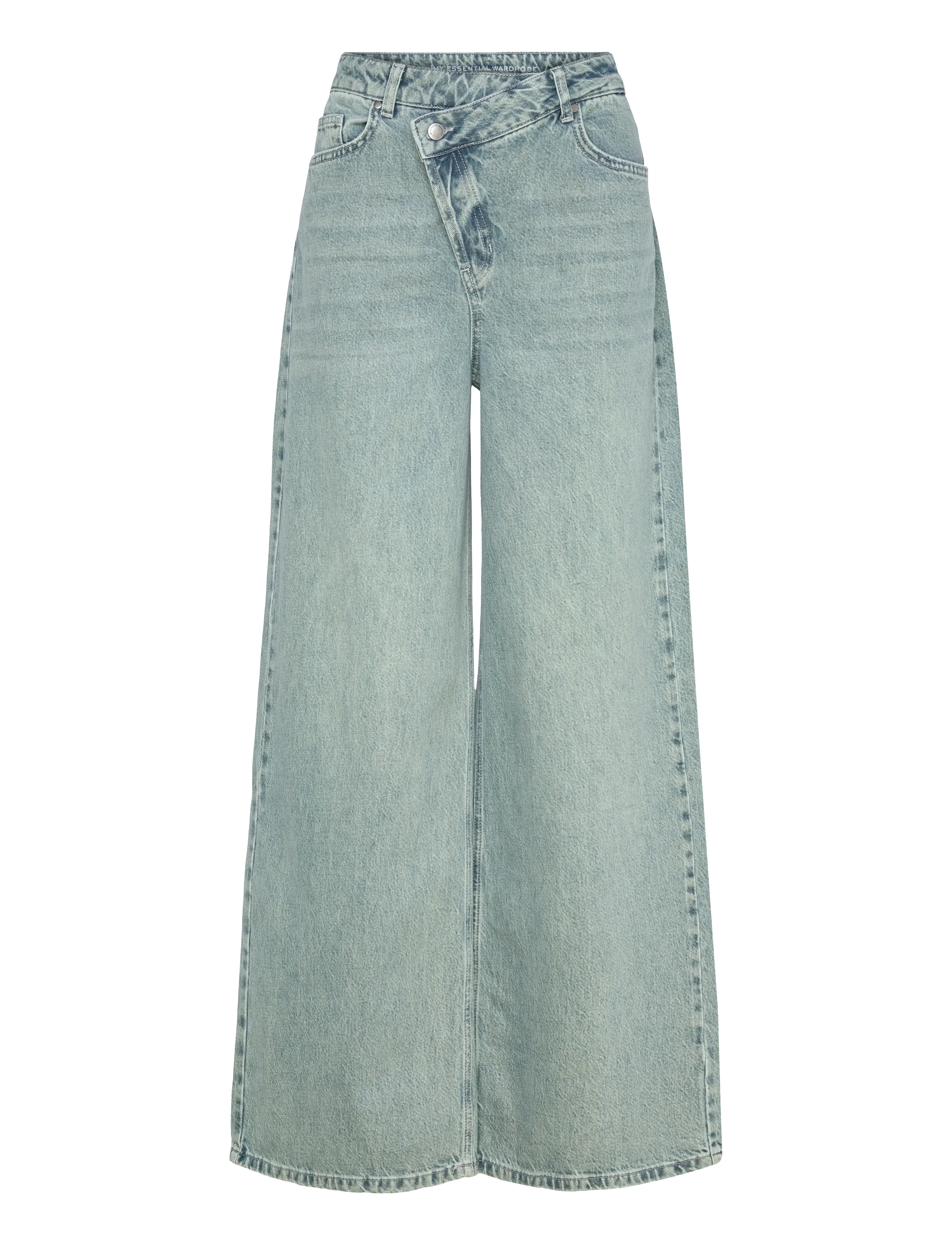 My Essential Wardrobe MWMalin 174 Wrap X-Wide - Hverdags stil - LIGHT BLUE DIRTY WASH / blue
