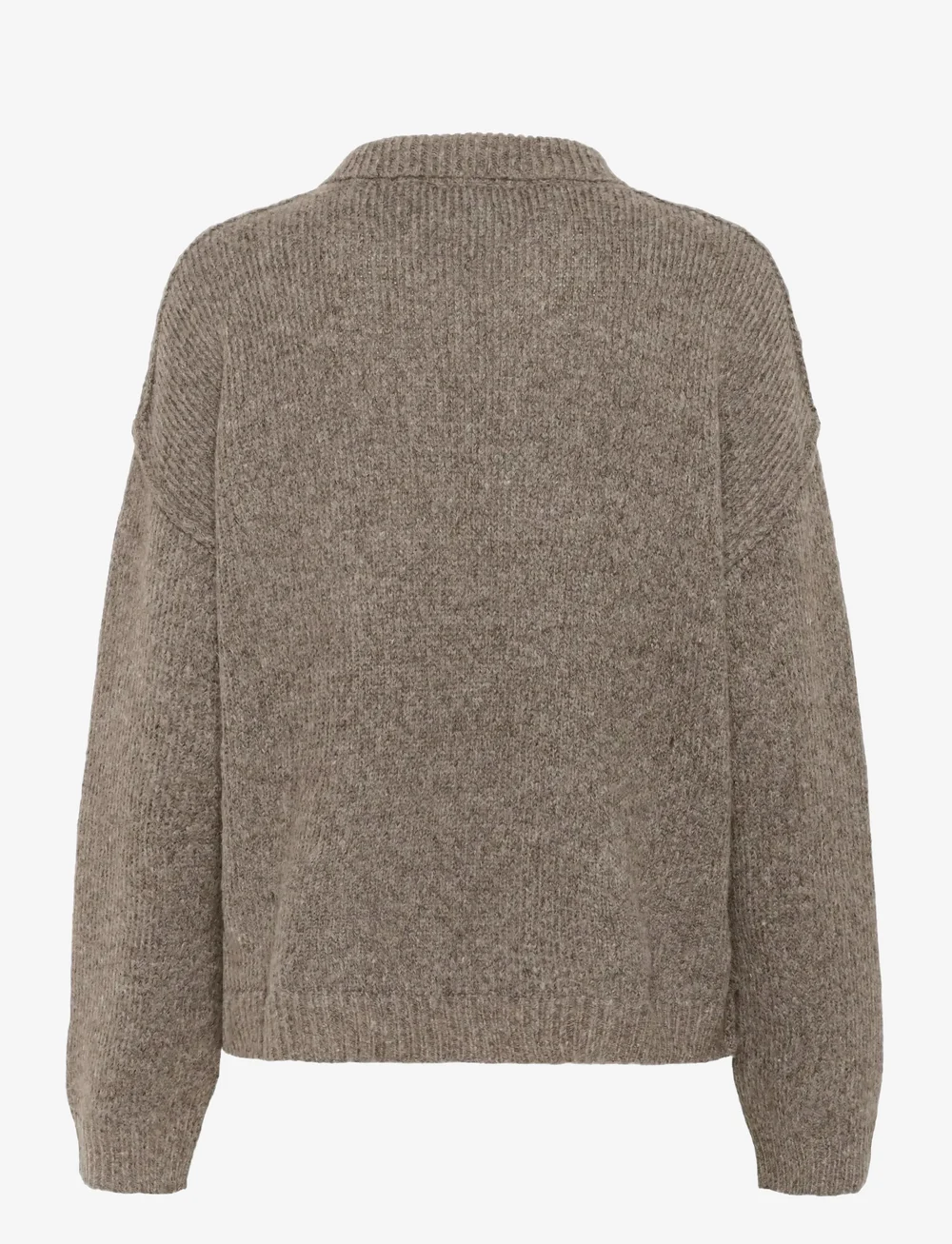 My Essential Wardrobe - PalomaMW Polo Pullover - pullover - brown melange - 2