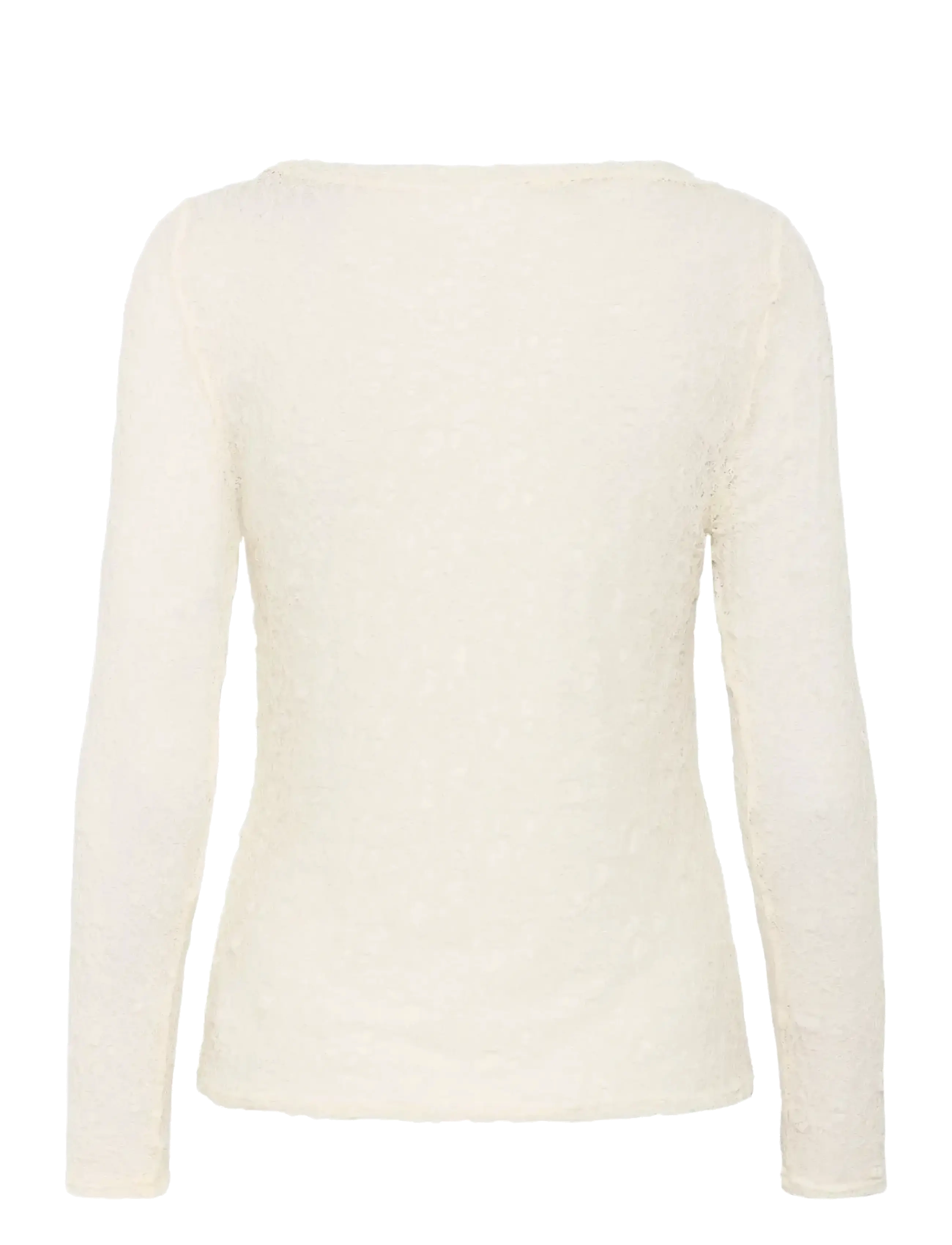 My Essential Wardrobe - MWRita Boatneck LS Blouse - pikkade varrukatega alussärgid - snow white - 2