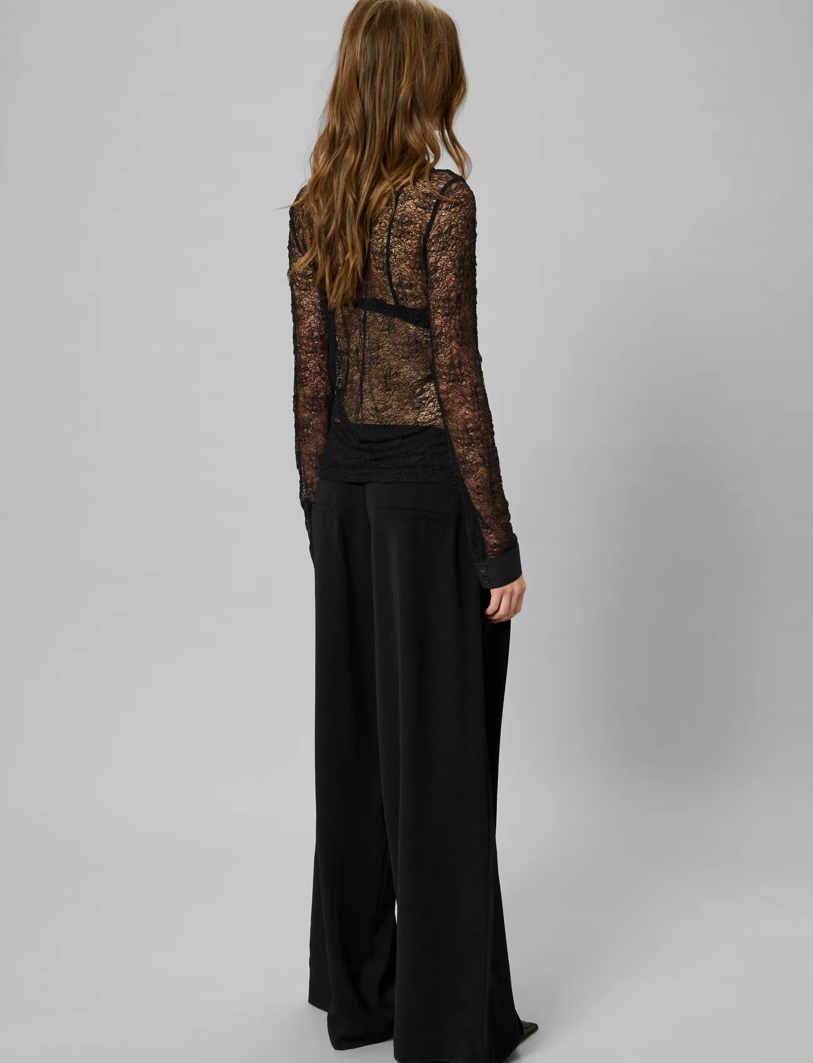 My Essential Wardrobe - MWRita Shirt - langærmede skjorter - black - 4