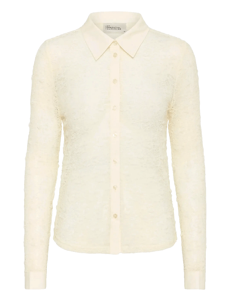My Essential Wardrobe - MWRita Shirt - langärmlige hemden - snow white - 2