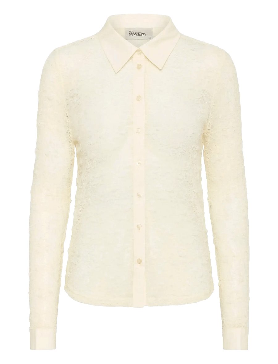My Essential Wardrobe - MWRita Shirt - langärmlige hemden - snow white - 2