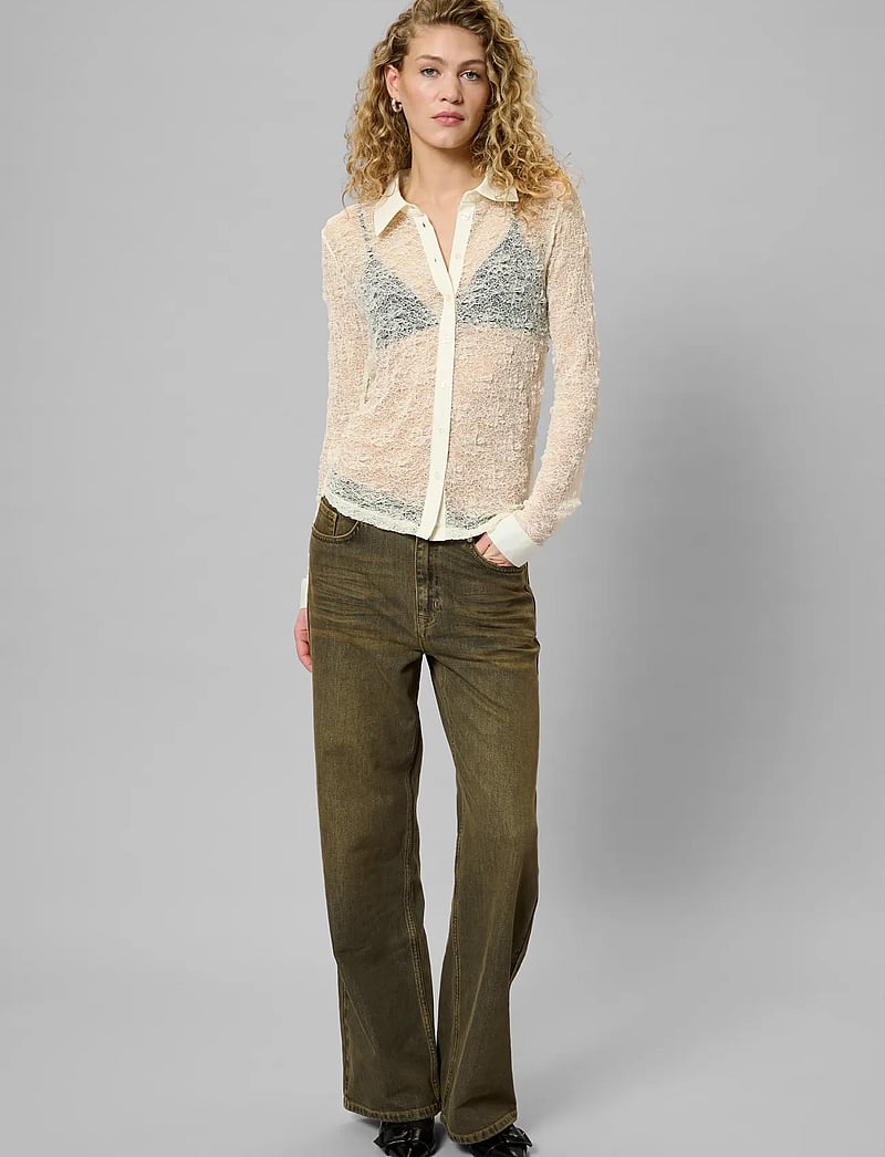 My Essential Wardrobe - MWRita Shirt - langärmlige hemden - snow white - 1