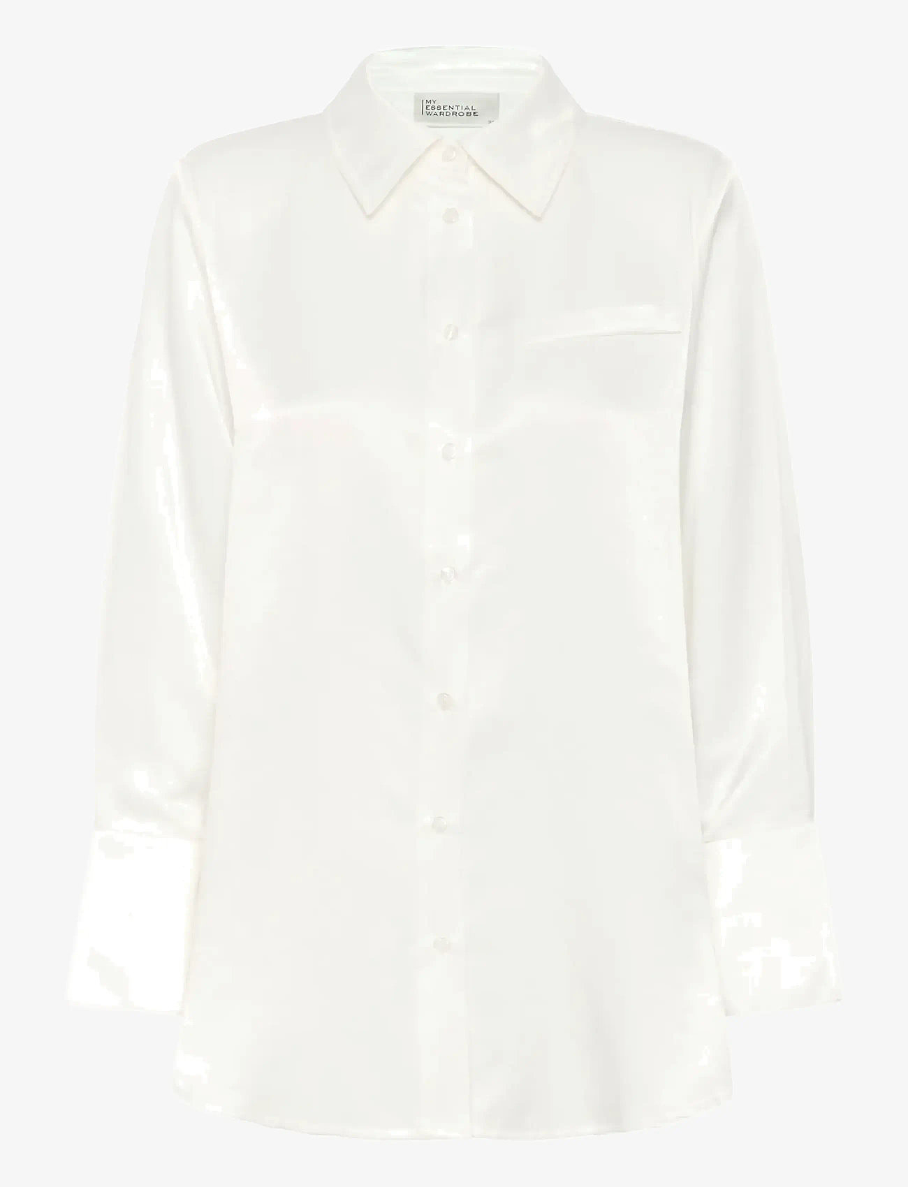 My Essential Wardrobe - MWEstelle Shirt - koszule z długimi rękawami - snow white - 1