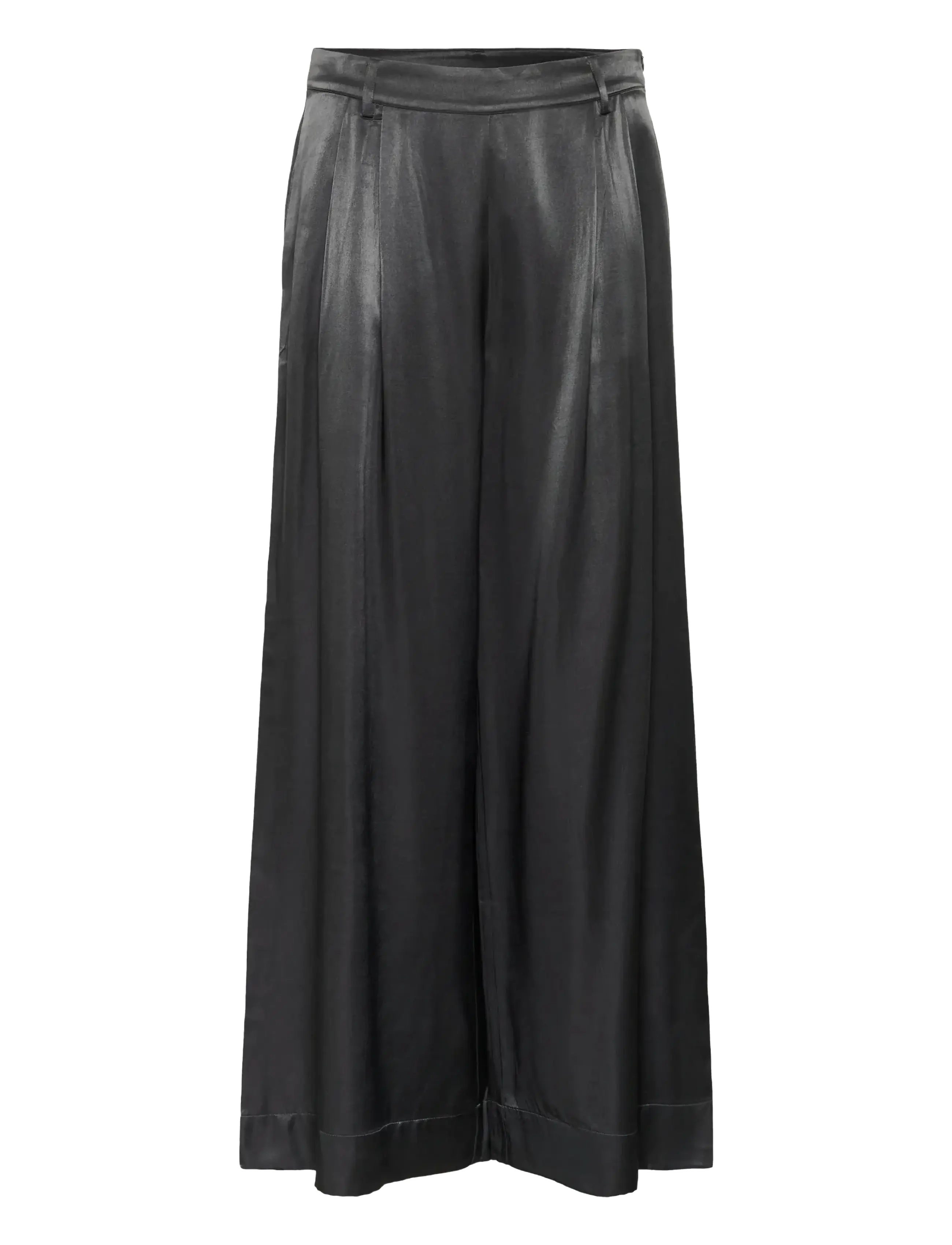 MY ESSENTIAL WARDROBE Mwestelle Wide Hose Schwarz - 36 Long - Damen